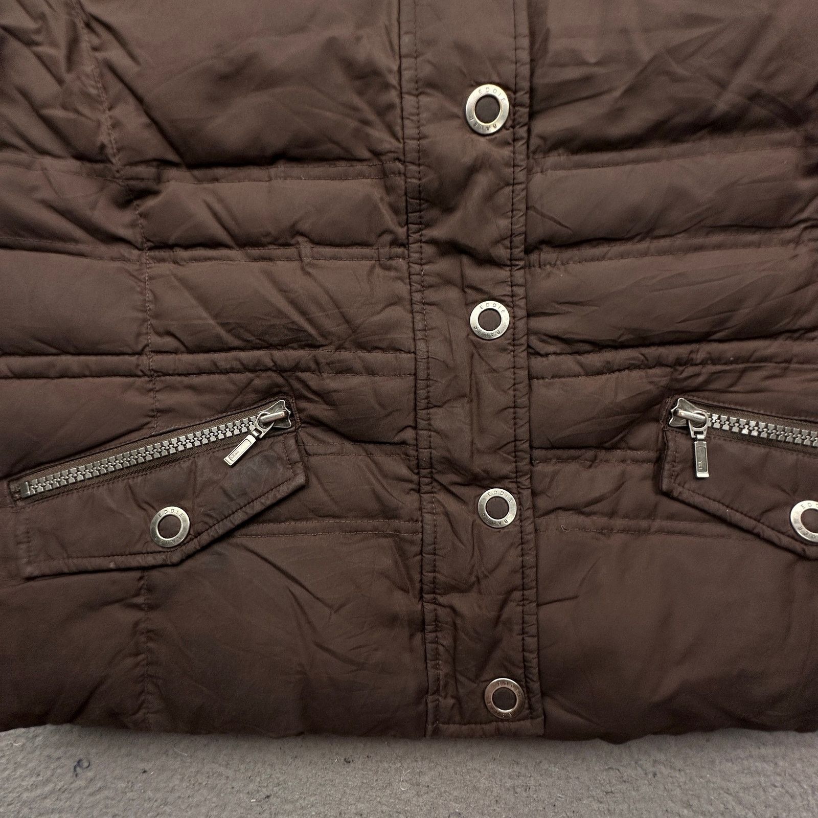 Eddie Bauer Eddie Bauer Goose Down Brown Vest Womens XL Zip Jacket 700 Size XL / US 12-14 / IT 48-50 - 13 Thumbnail