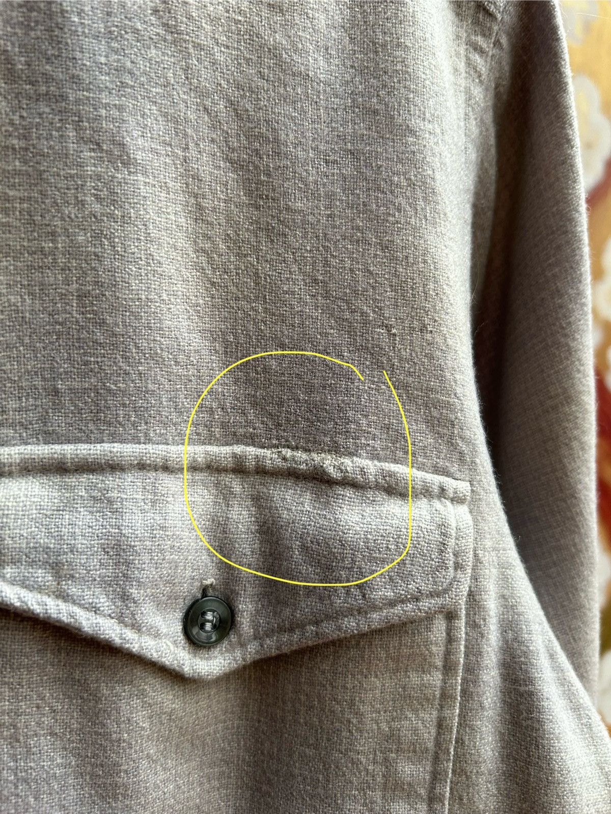 Pendleton 50s Pendleton Grey Wool Flannel Shirt Light-Colored Check Size US M / EU 48-50 / 2 - 10 Thumbnail