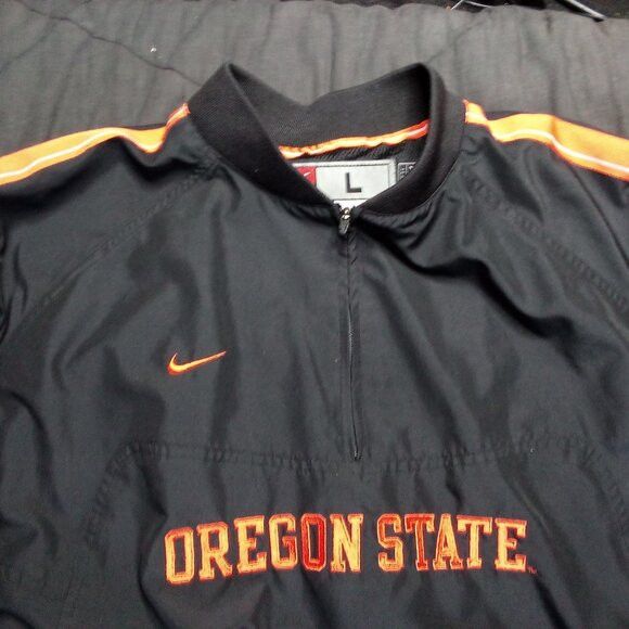 NCAA × Nike × Vintage Vintage Nike Oregon State Beavers Windbreaker Jacket Size US L / EU 52-54 / 3 - 1 Thumbnail
