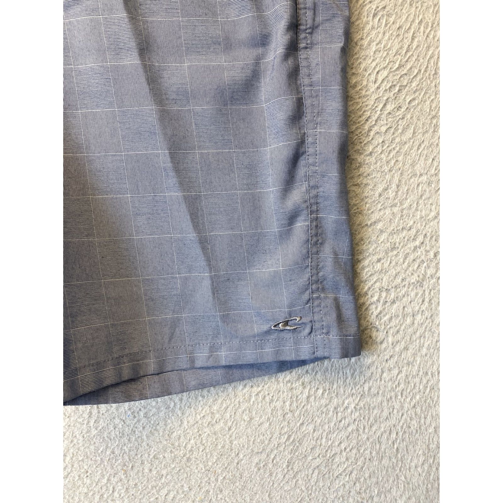 O'Neill O'Neill Golf Shorts Mens 32 Blue Striped Chino Lightweight Casual Athletics Size US 32 / EU 48 - 2 Thumbnail