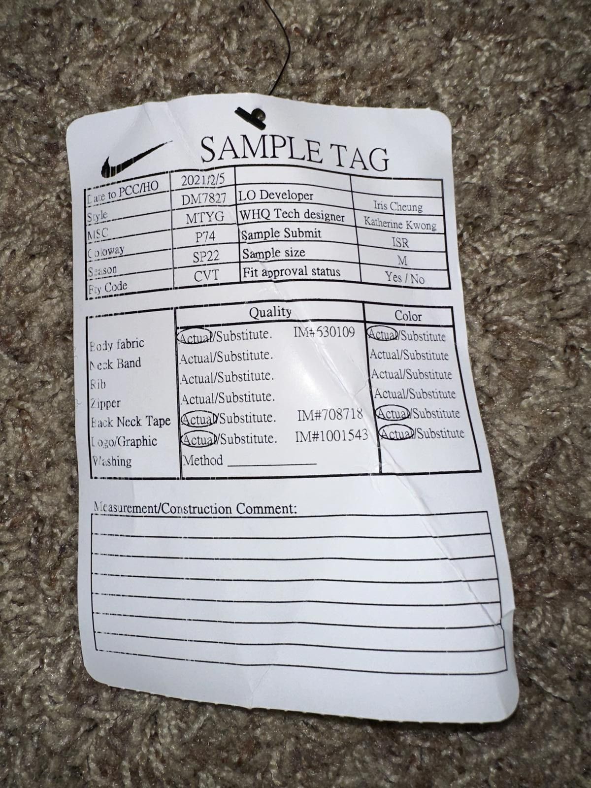 Nike Nike Men's Dri-FIT Yoga Black Tank Sample Size US M / EU 48-50 / 2 - 6 Thumbnail