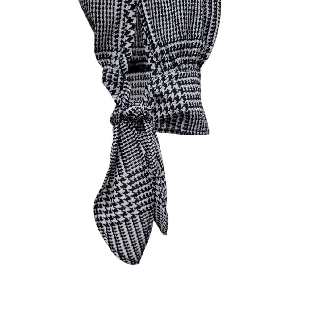 Michael Kors Michael Kors Women's Long-Sleeves Plaid With Wrist Tie Top Size XS / US 0-2 / IT 36-38 - 5 Thumbnail