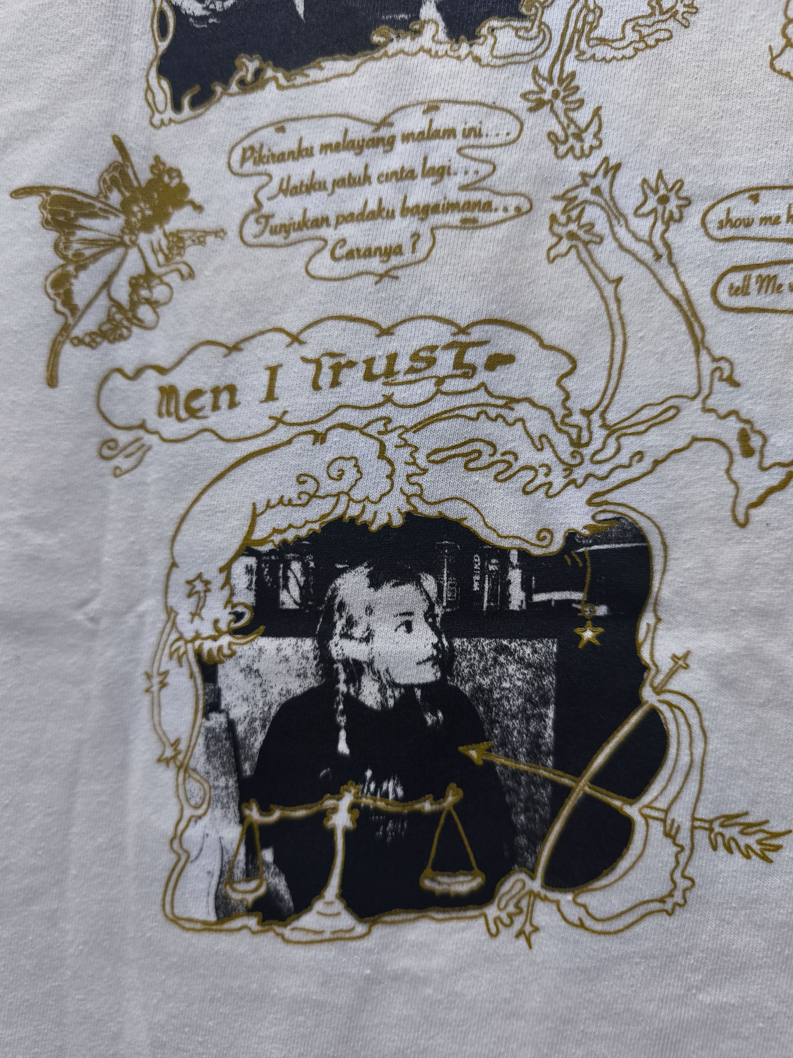 Band Tees Men I Trust Show Me How You Care T-shirt Size US XL / EU 56 / 4 - 13 Thumbnail