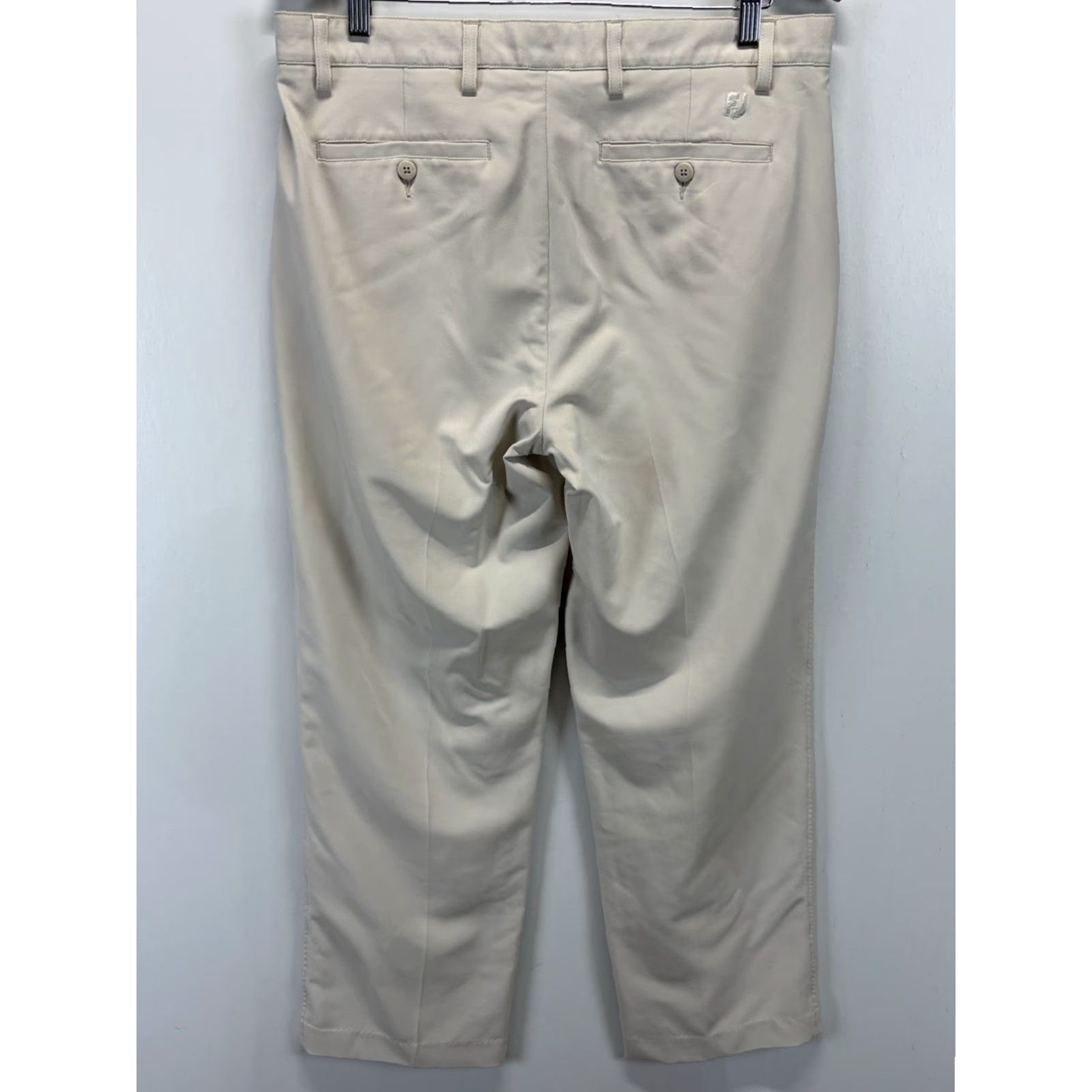 Footjoy FootJoy Performance Chino Pants Sz 34x30 (34x29) Men’s Beige Golf Size US 34 / EU 50 - 3 Thumbnail