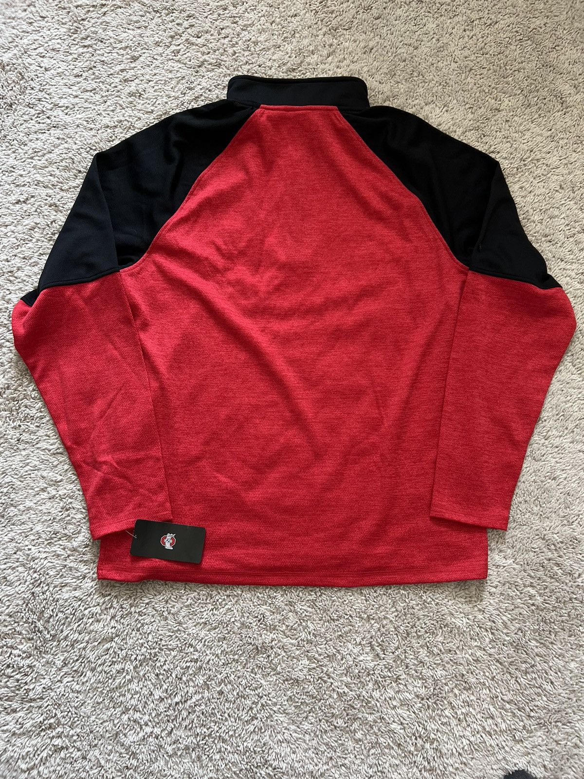 NCAA Ohio State Buckeyes NCAA Knit Crewneck Fleece Zip Up Jacket Size US XXL / EU 58 / 5 - 4 Thumbnail