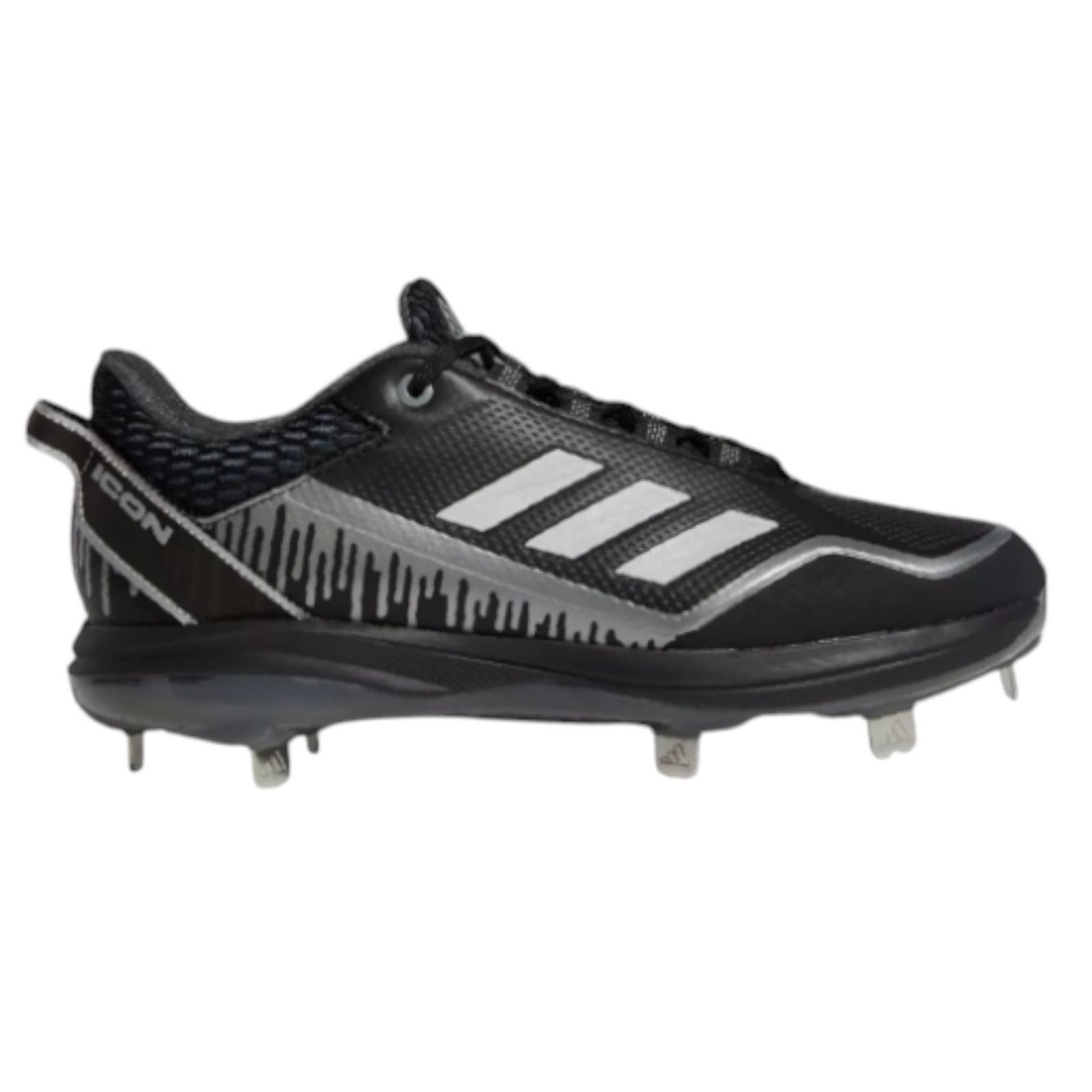 Adidas Adidas Icon 7 Dripped Out Metal Baseball Cleats Black Men's Size US 15 / EU 48 - 1 Thumbnail
