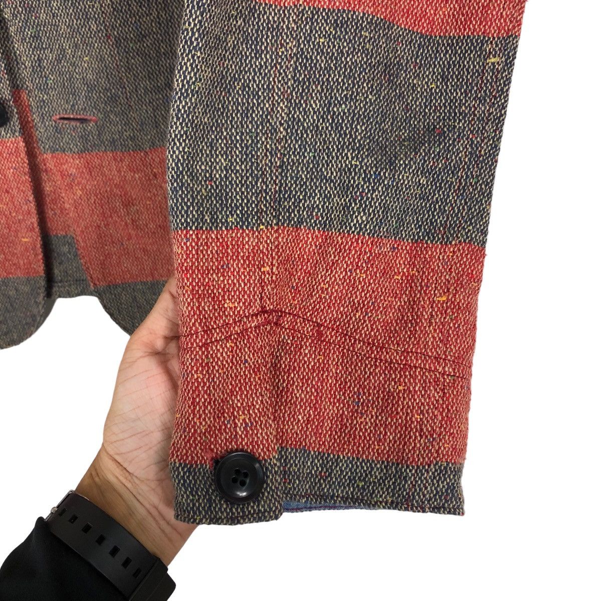 45rpm 🔥Vintage Chore Hickory Jacket Choloro Japan Made Size US M / EU 48-50 / 2 - 15 Thumbnail