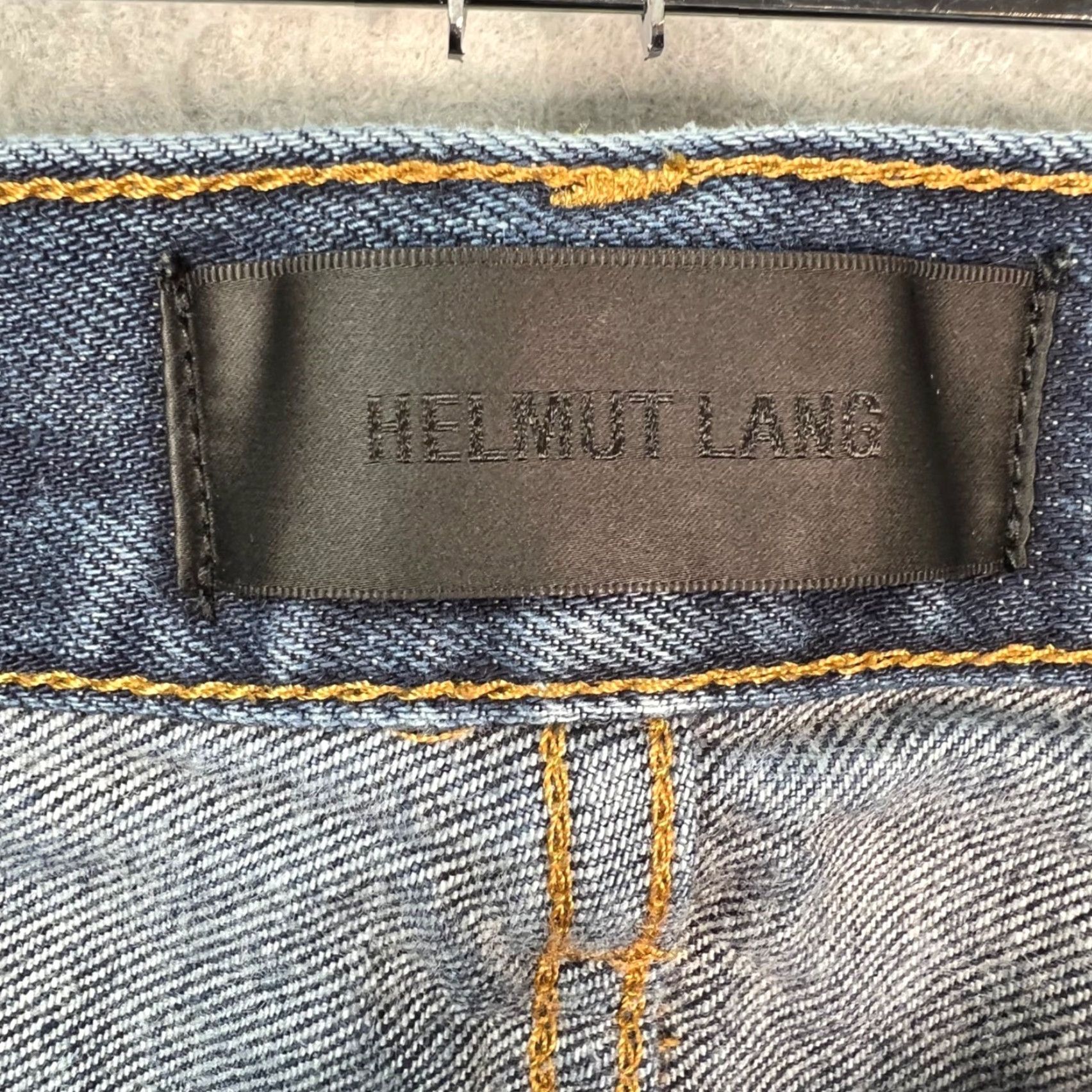 Helmut Lang VINTAGE Helmut Lang Jeans Mens Size 30 Selvedge Raw Denim Straight Leg USA 30 Blue Cotton Pants Slim Mesurement check Mens Size US 30 / EU 46 - 3 Thumbnail