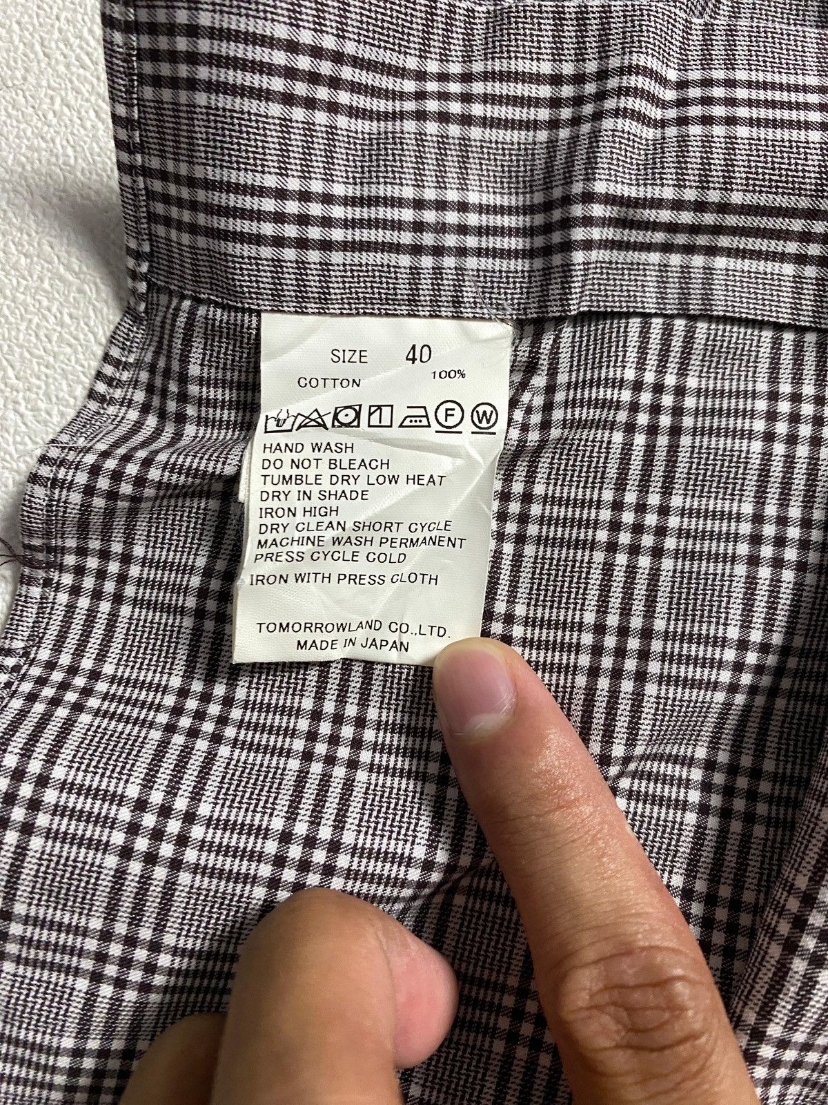 Japanese Brand SHIRT / TOMORROWLAND PILGRIM Size US M / EU 48-50 / 2 - 7 Thumbnail