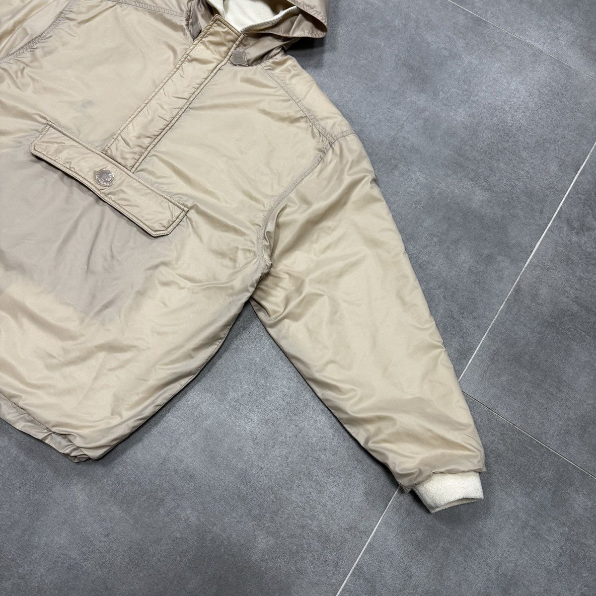 Moncler Grenoble Vintage Moncler Grenoble Fleece/Nylon Reversible Jacket Size US S / EU 44-46 / 1 - 7 Thumbnail