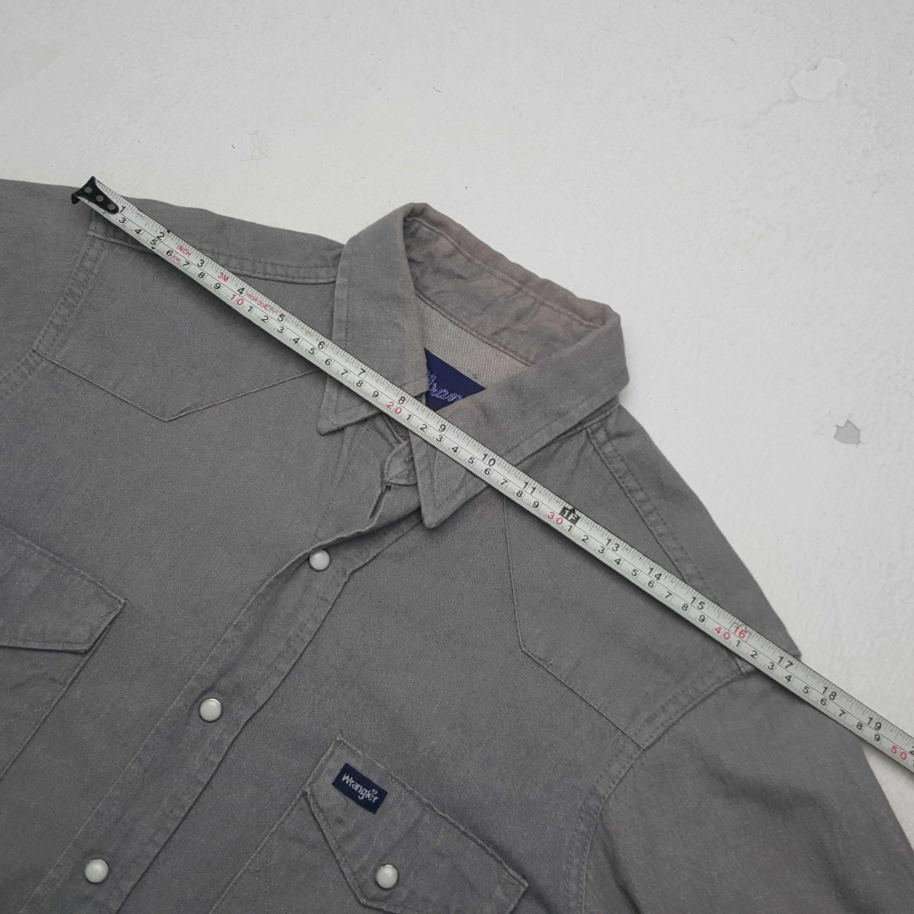 Vintage × Wrangler Vintage Wrangler American Style Work Shirt Size US M / EU 48-50 / 2 - 7 Thumbnail