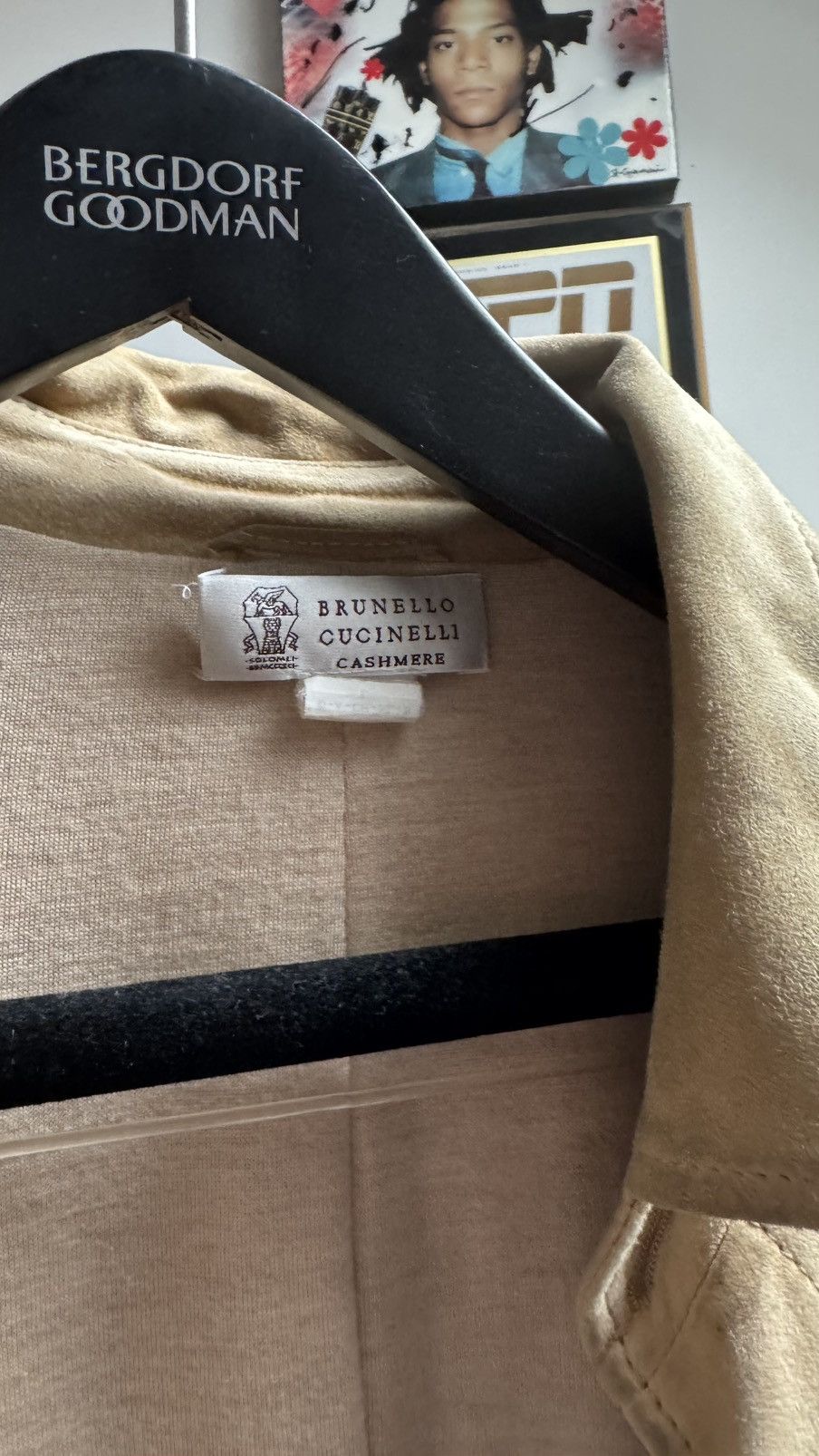 Brunello Cucinelli *Rare* Brunello Cucinelli Cashmere Shirt Size US XL / EU 56 / 4 - 3 Thumbnail