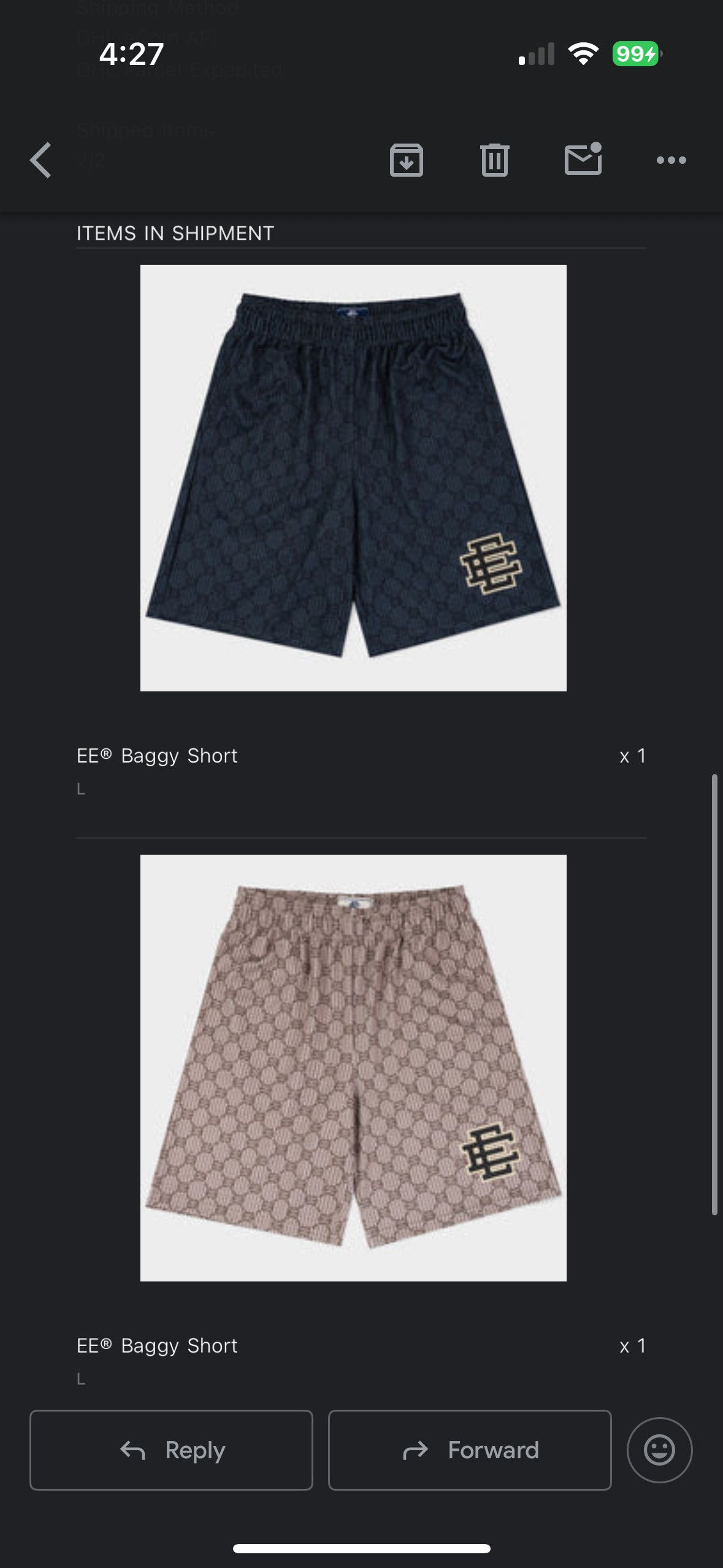 Eric Emanuel Eric Emanuel EE Basic Short Gucci Beige | Grailed