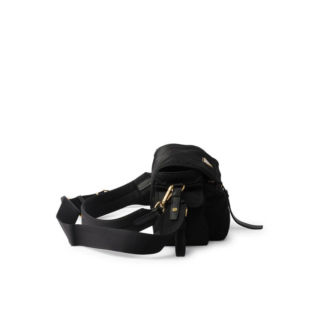 Prada PRADA Explore Medium $2400 Black Re-Nylon Shoulder Bag New & Size ONE SIZE - 4 Thumbnail
