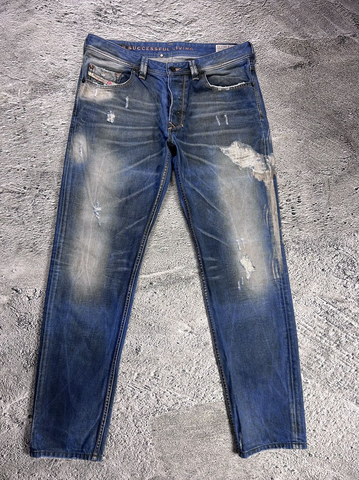 Diesel jeans vintage blue Y2K Larkee-T tapered