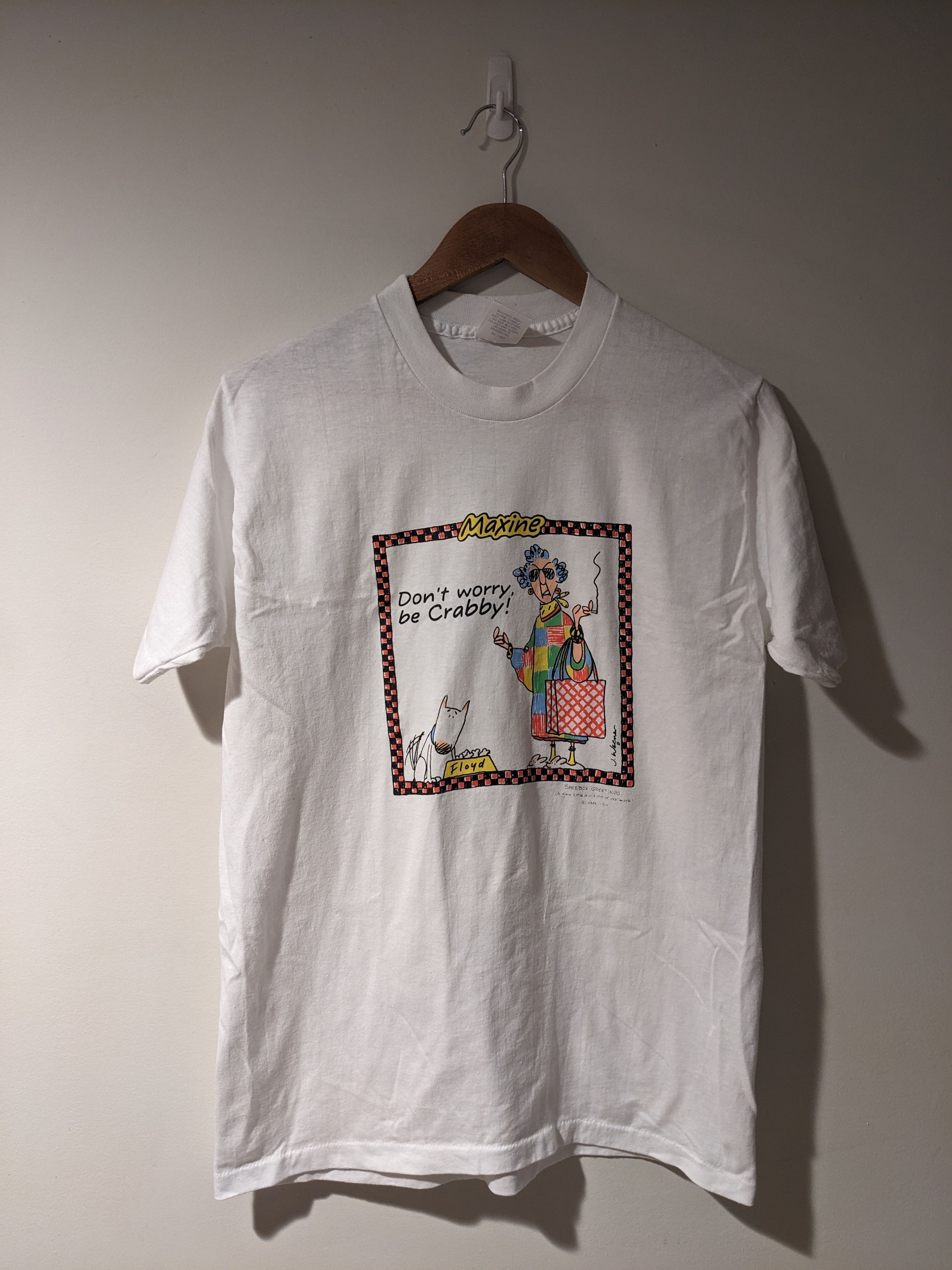 Cartoon Network Vintage 90s Maxine Don't Worry Be Crabby Floyd T-Shirt Size US L / EU 52-54 / 3 - 1 Thumbnail