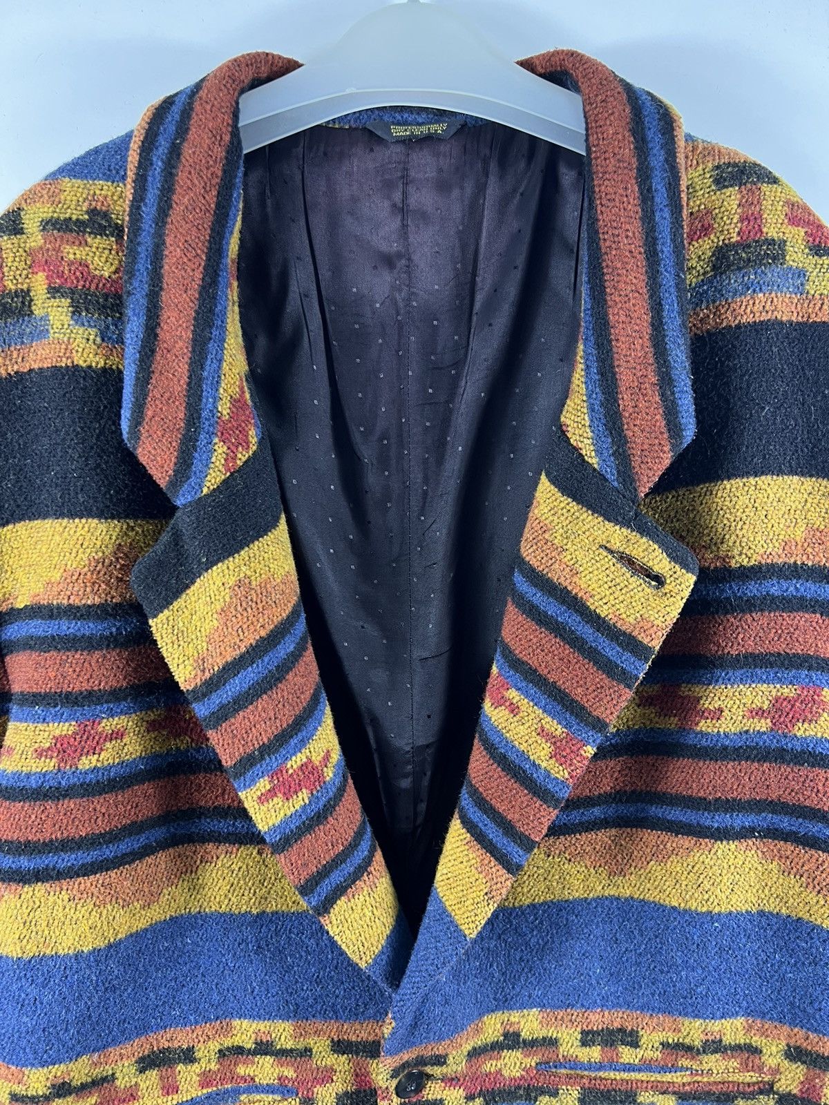 Native 🔥 Heavy Coat Native / Navajo / Chimayo art design - M Size US M / EU 48-50 / 2 - 4 Thumbnail