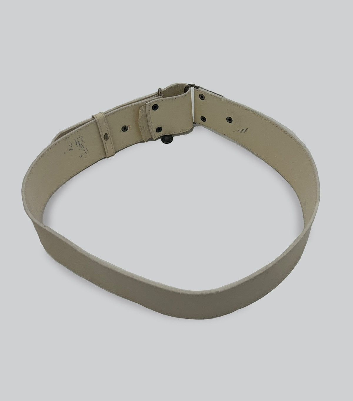 Dries Van Noten Medallion Buckled Leather Belt Size ONE SIZE - 2 Thumbnail