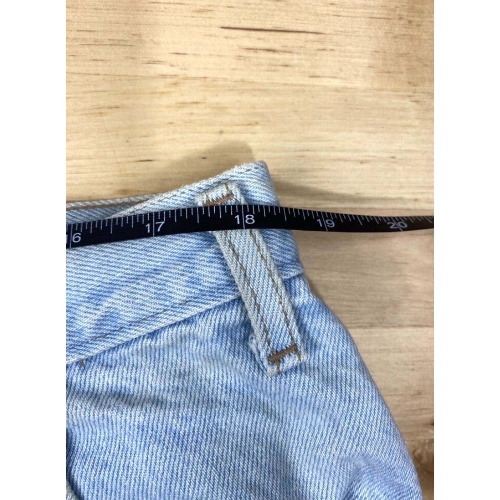 Denime VINTAGE Unbranded Denim Shorts Men 40 Blue Stone Wash 90s Casual Jeans 40 in Waist Mens Size US 40 / EU 56 - 4 Thumbnail