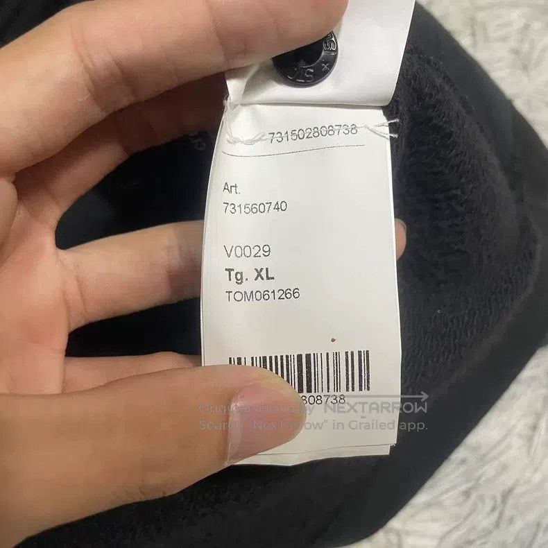 Stone Island Stone Island Double Pocket Round Neck Sweatshirt Hoodie Bl Size US XL / EU 56 / 4 - 7 Thumbnail