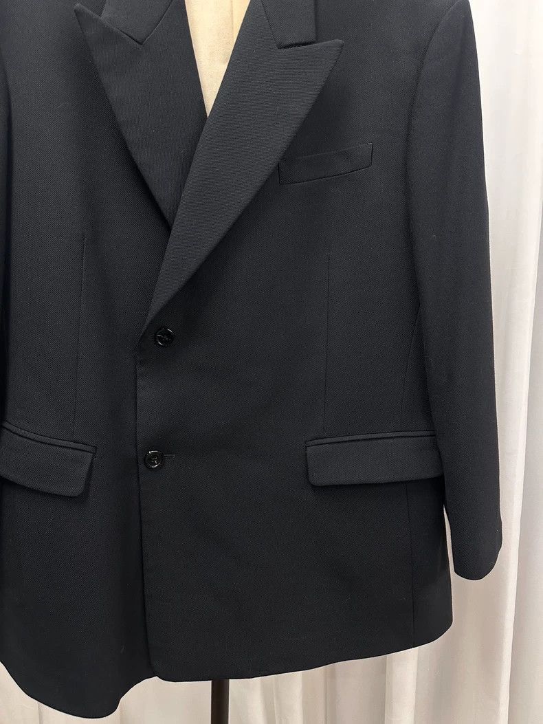 Raf Simons Raf Simons Black Peak Lapel Blazer-2506 Size US L / EU 52-54 / 3 - 4 Thumbnail
