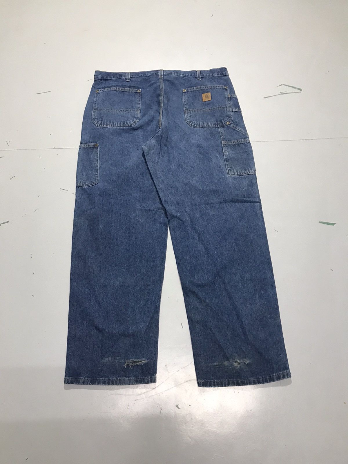 Carhartt Vintage Carhartt B273 DST double knee denim workwear Size US 40 / EU 56 - 2 Thumbnail