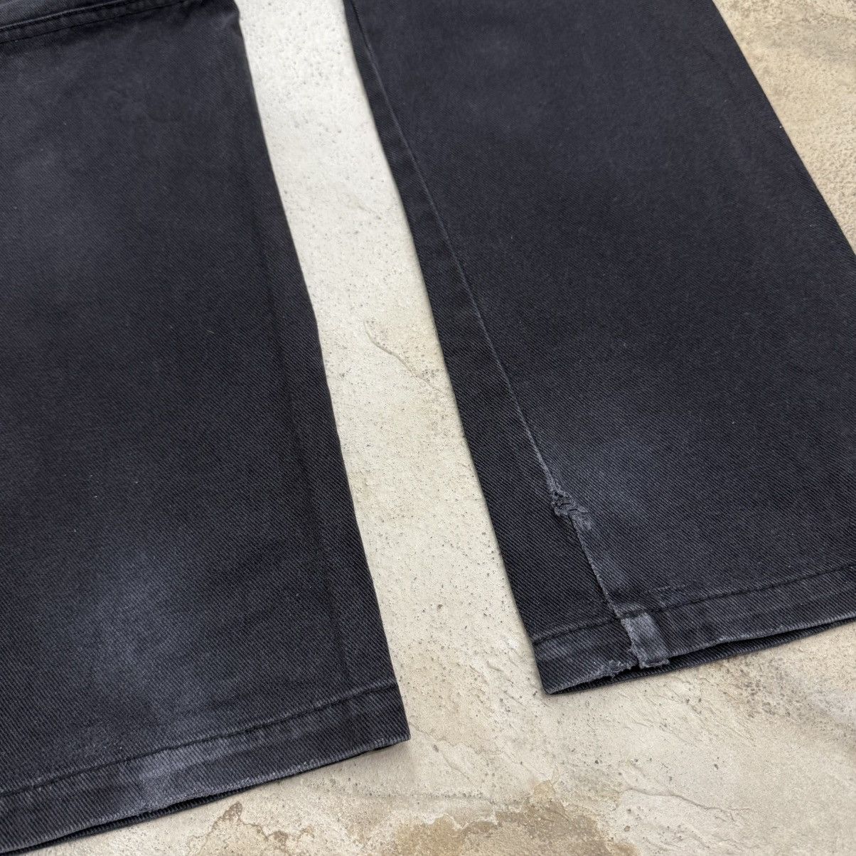 LOWBOX Lowbox Sunfaded Cargo Biker Denim Pants Size US 28 / EU 44 - 14 Thumbnail