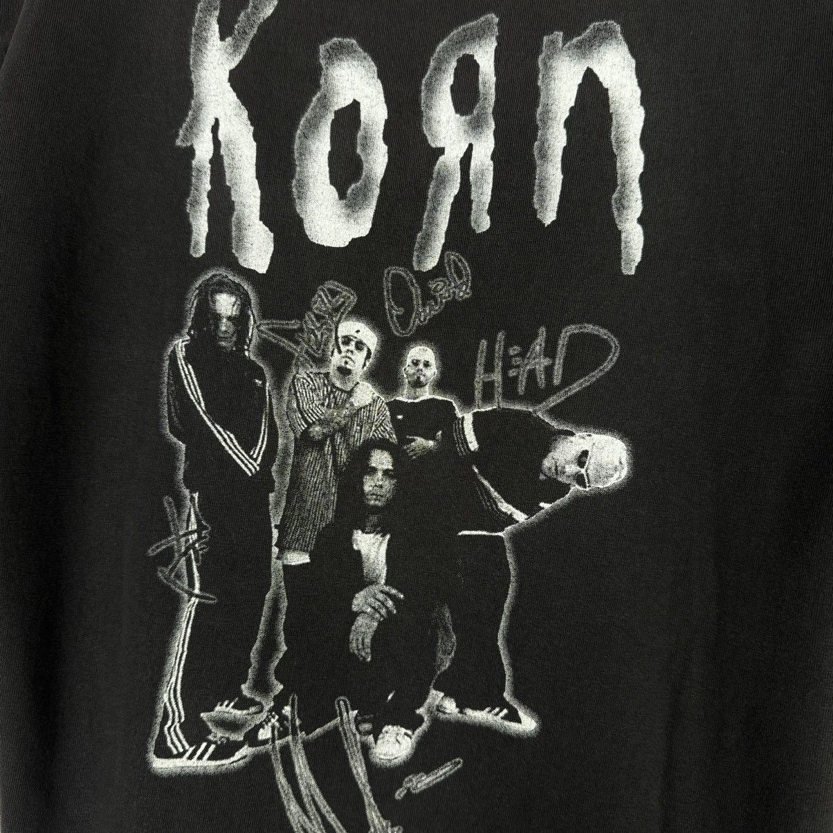 Band Tees Vintage Korn Nu Metal Band Rare Euro T Shirt Size US M / EU 48-50 / 2 - 6 Thumbnail