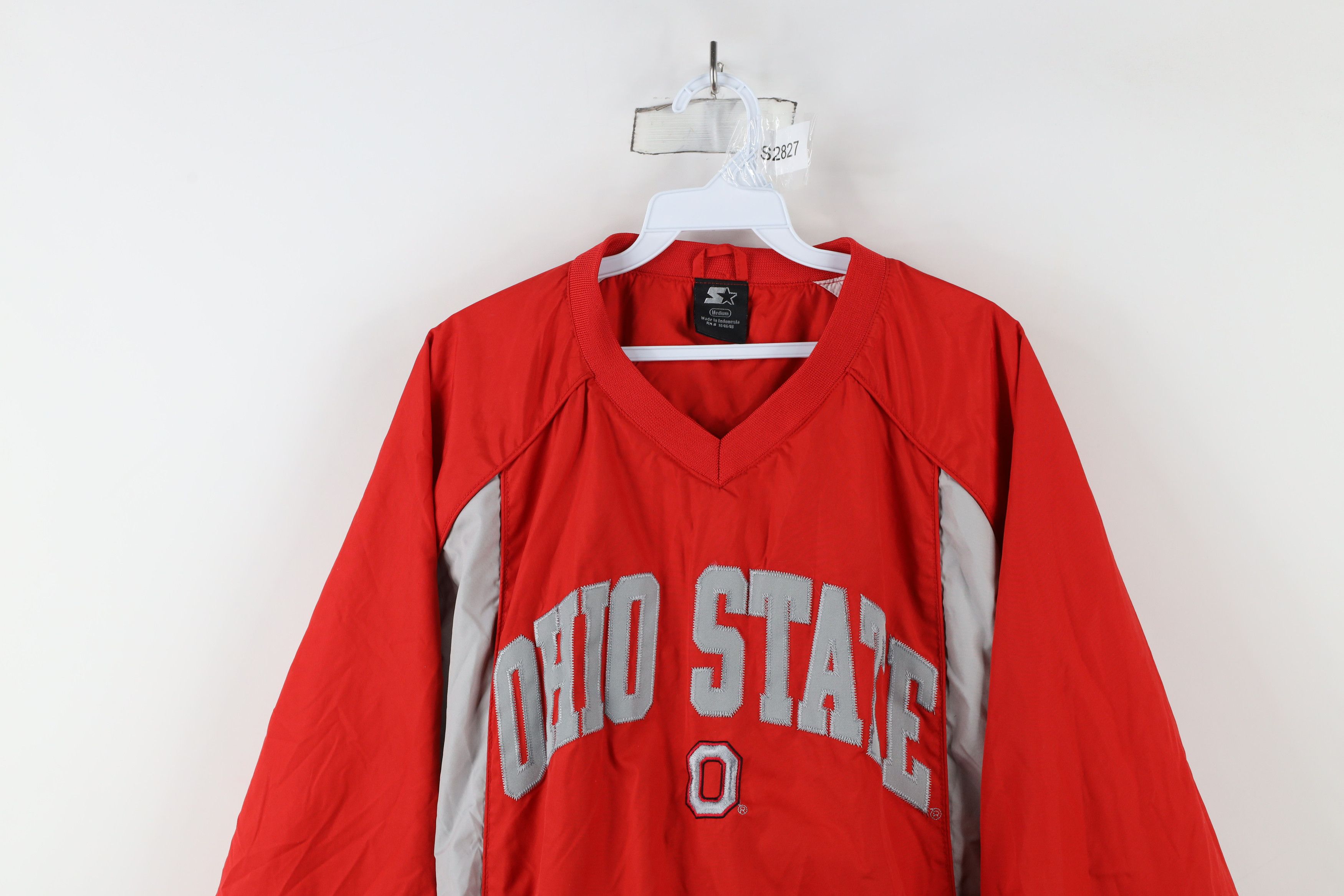 Starter × Vintage Vintage 90s Starter Ohio State University Pullover Jacket Size US M / EU 48-50 / 2 - 2 Thumbnail