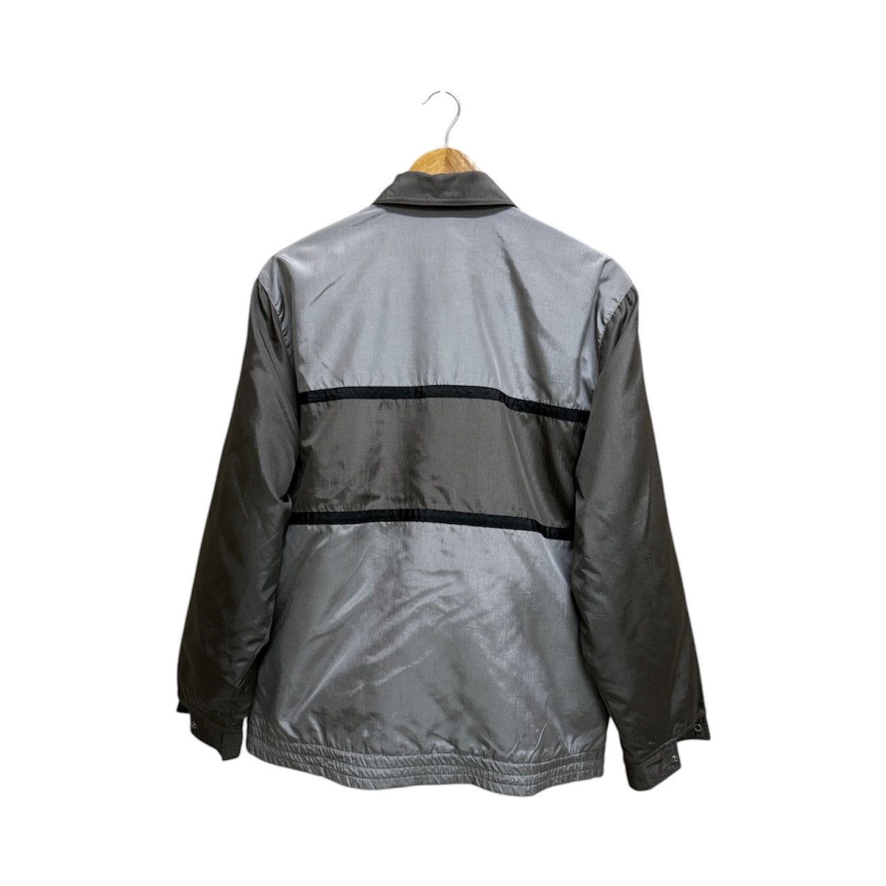 Full Count & Co. Full count by Mar-Medi grey and silver paneled nylon jacket Size US M / EU 48-50 / 2 - 2 Thumbnail