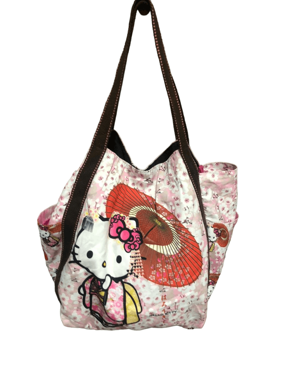 Cartoon Network Hello Kitty x Dearisimo Tote Bag Japan Sakura Kitty Parasol Size ONE SIZE - 1 Thumbnail