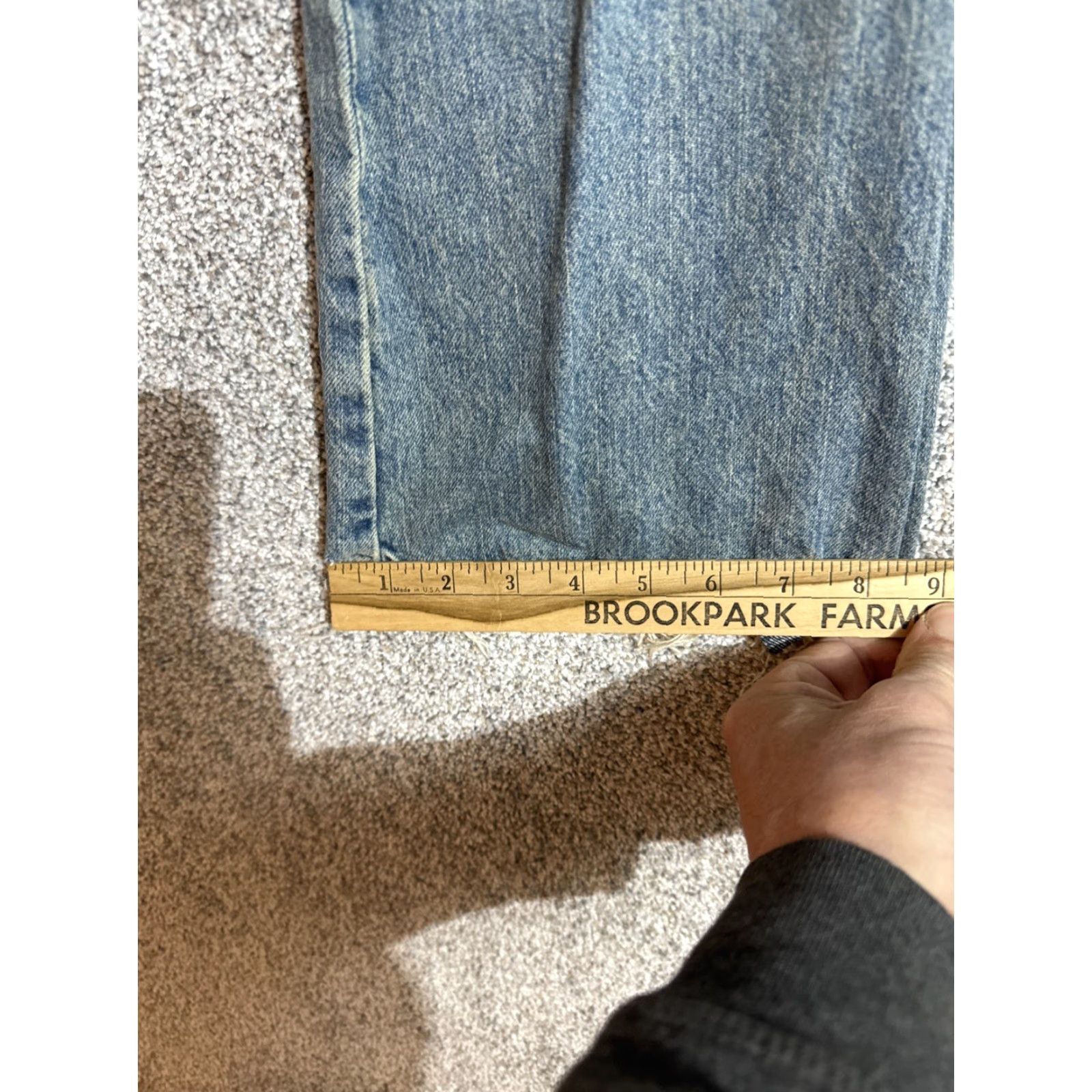Mossimo VINTAGE Mossimo Jeans Women 28x30 Distressed Grunge Streetwear Punk Bootcut 5-Pocket Denim City 100% Cotton Womens Size 28" / US 6 / IT 42 - 2 Thumbnail