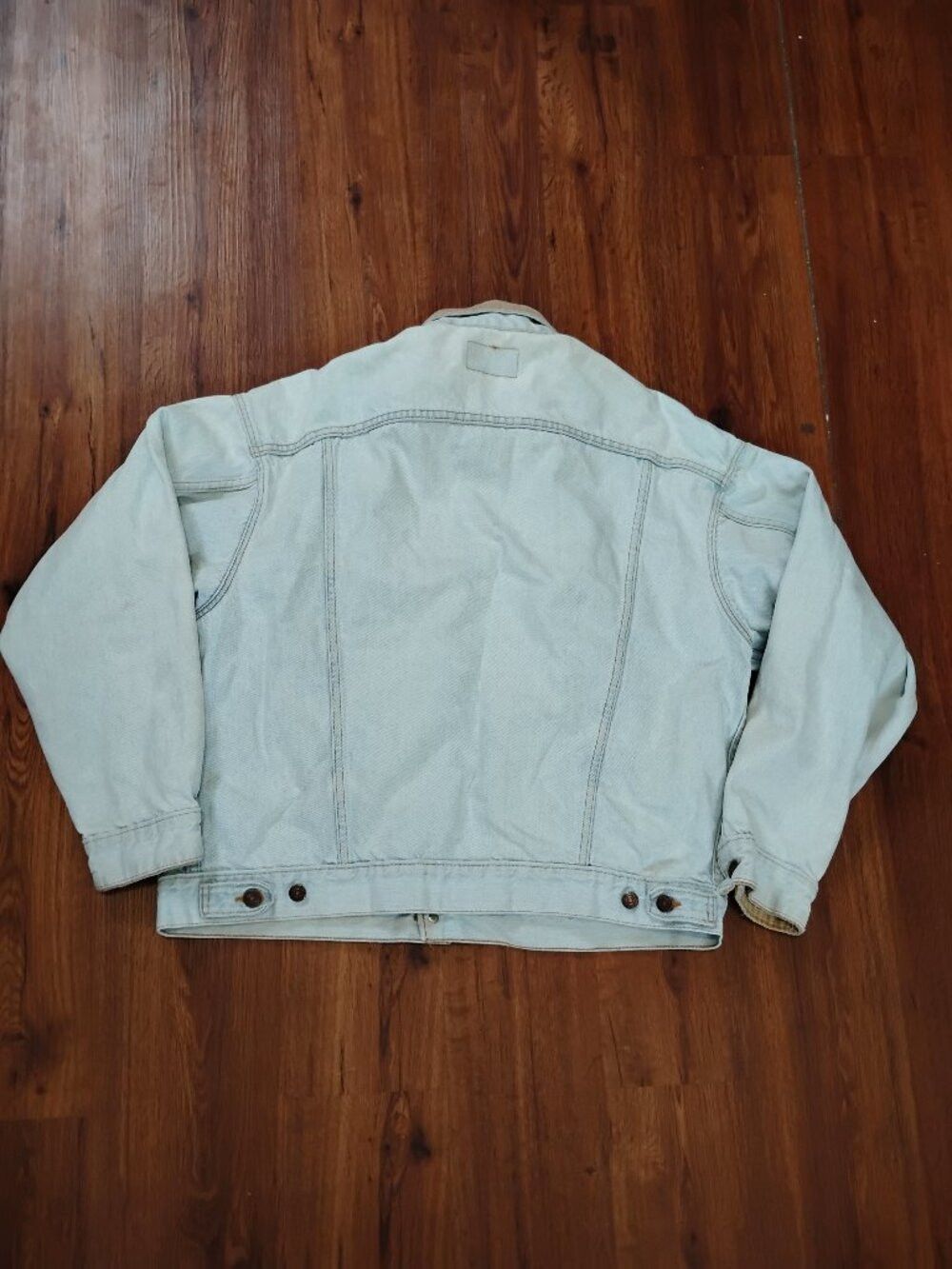 Levi's Vintage Clothing Vintage Levi's Denim Jean Jacket Corduroy Collar Size US XL / EU 56 / 4 - 5 Thumbnail