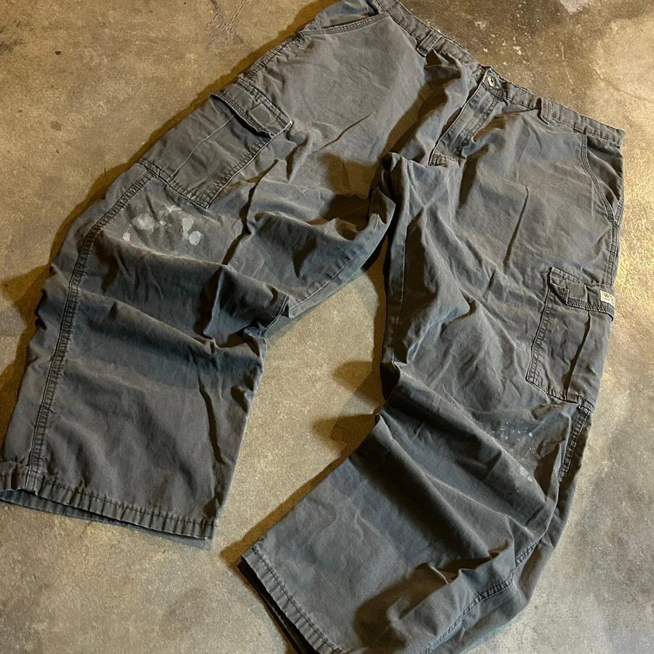 Wrangler Brown Wrangler distressed cargo pants Size US 38 / EU 54 - 2 Thumbnail
