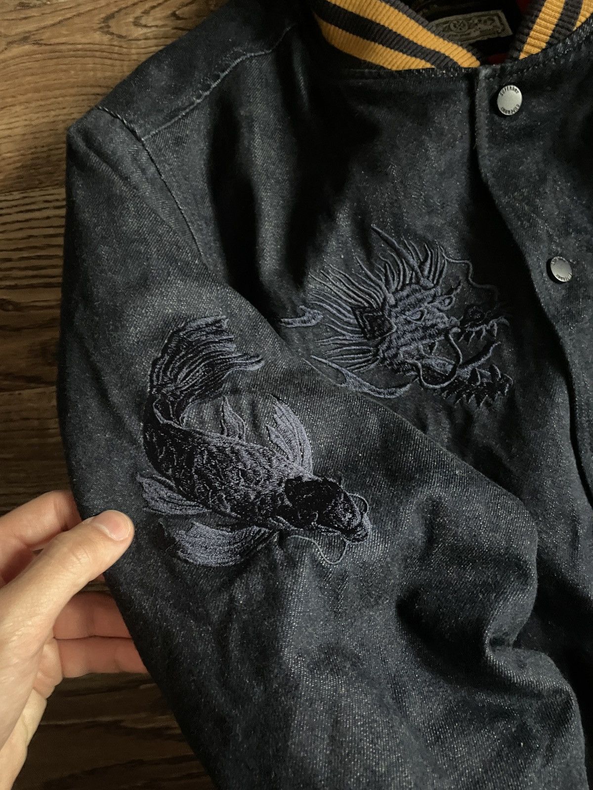 Superdry × Vintage Superdry Streetwear Varsity Jacket Bomber Size L Size US L / EU 52-54 / 3 - 5 Thumbnail