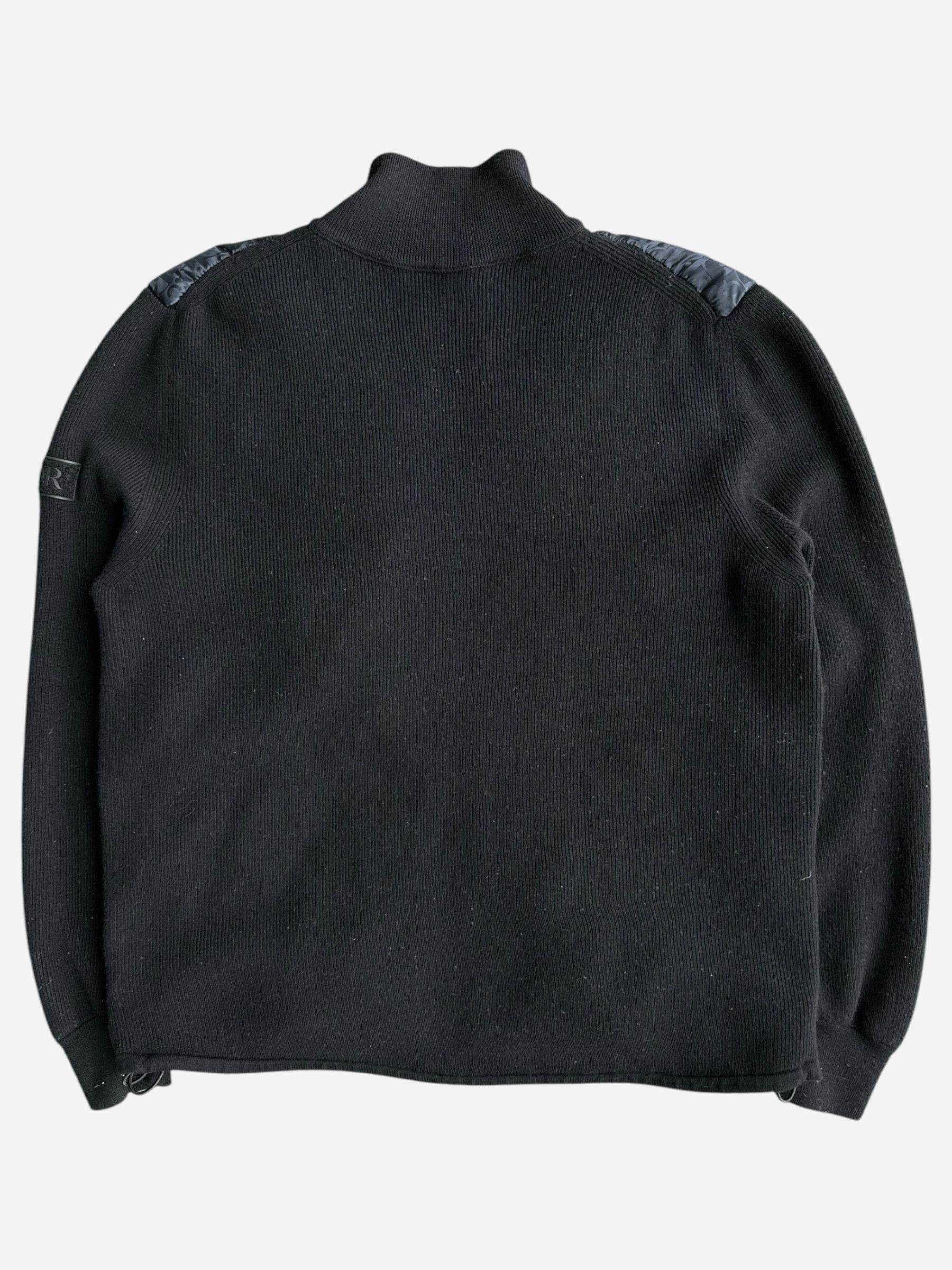 Dior Dior Black Oblique Knit Puffer Jacket Size US L / EU 52-54 / 3 - 2 Thumbnail