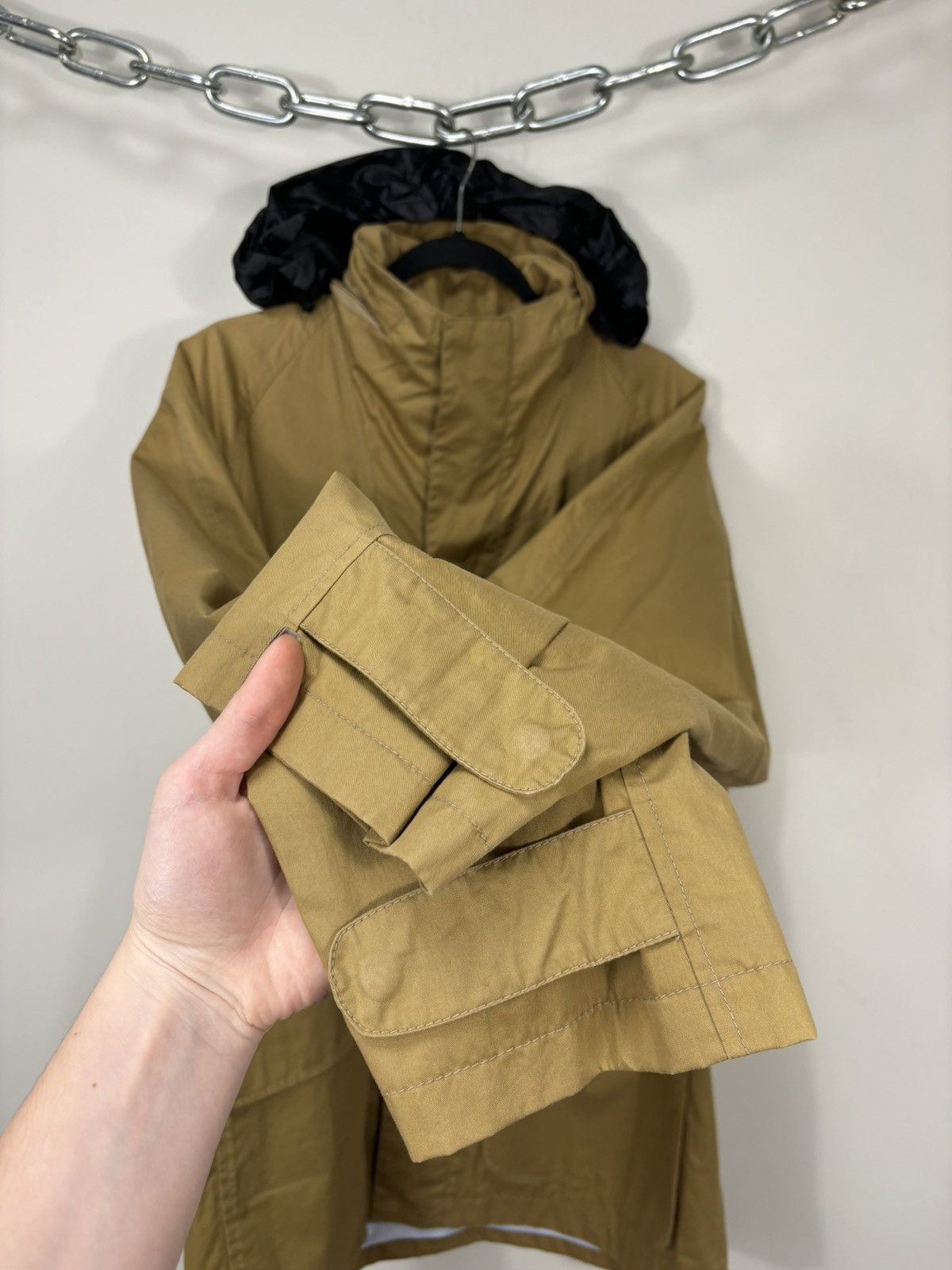 Trussardi Trussardi Men’s Italian Luxury Full Zip Hooded Jacket Coat Size US XL / EU 56 / 4 - 8 Thumbnail