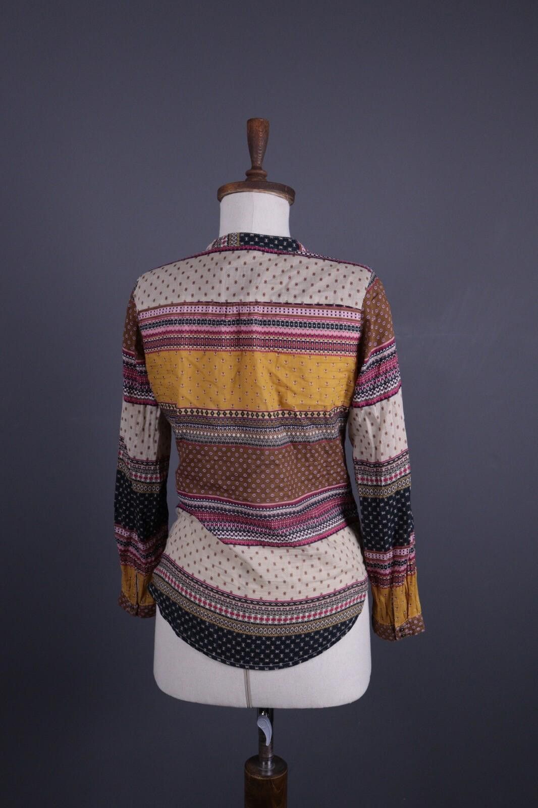 Designer Emily Van Den Bergh Multicolor Stripe Shirt Size 36 / S Size M / US 6-8 / IT 42-44 - 7 Thumbnail