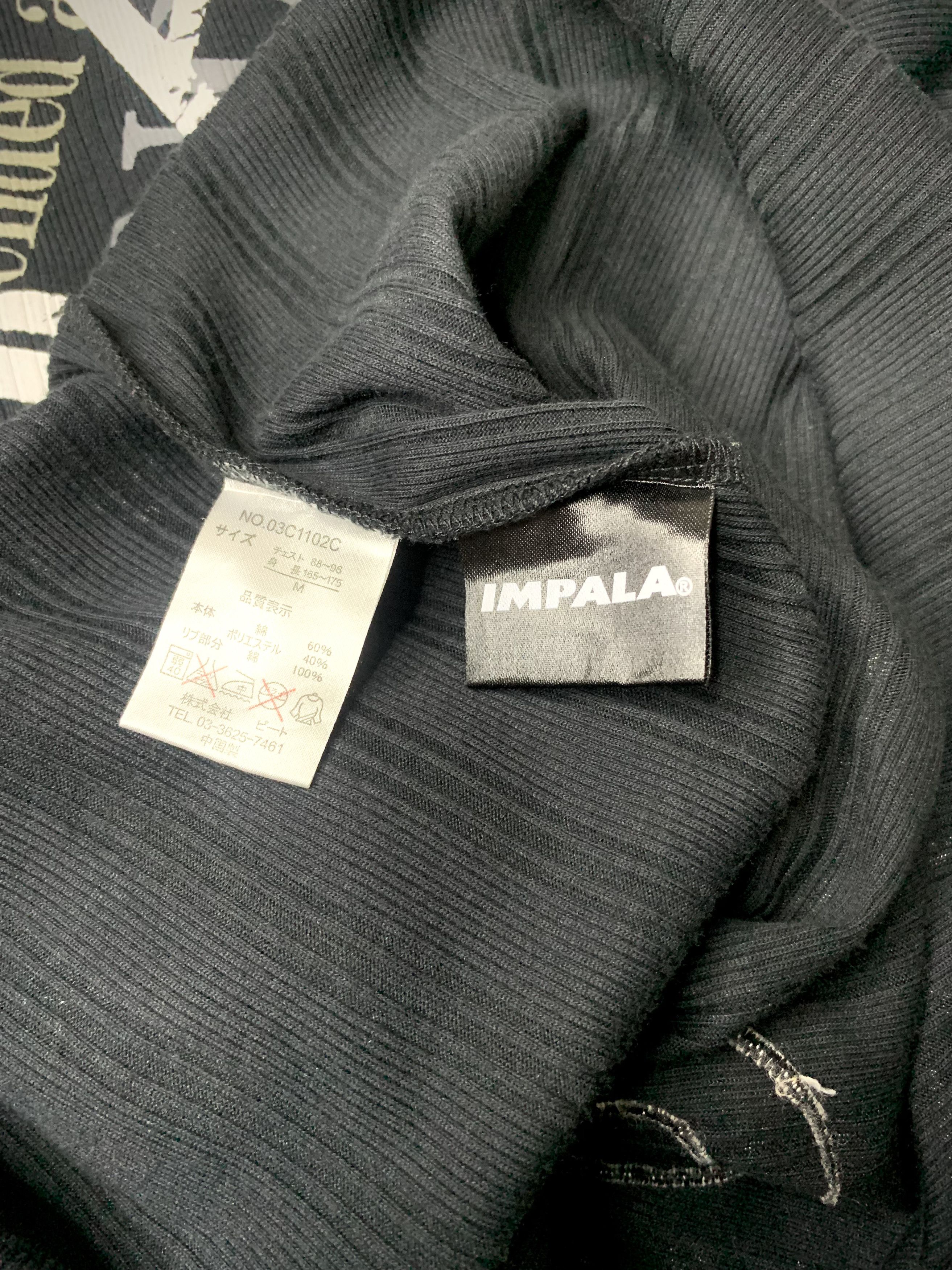 Hysteric Glamour Y2K Impala Grunge Graphic Poem LongSleeve Thermal V Neck Size US M / EU 48-50 / 2 - 6 Thumbnail