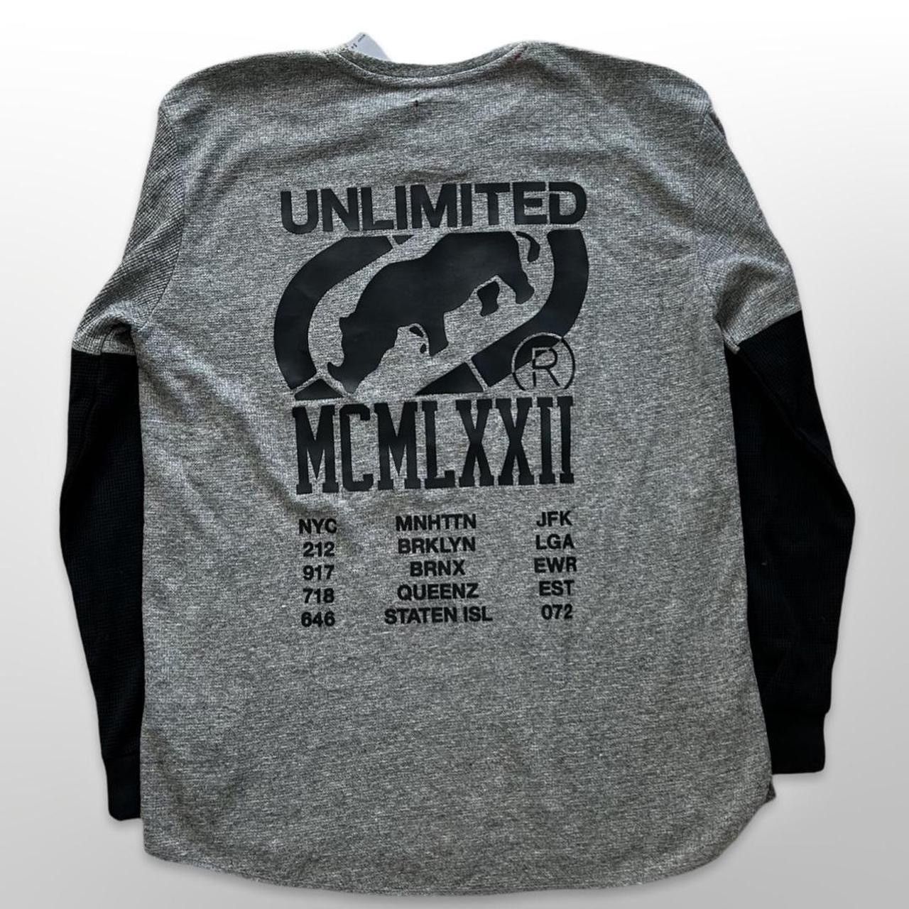 Ecko Unltd. Eckō Unltd Y2K Skater Thermal Long Sleeve shirt Size US XL / EU 56 / 4 - 2 Thumbnail