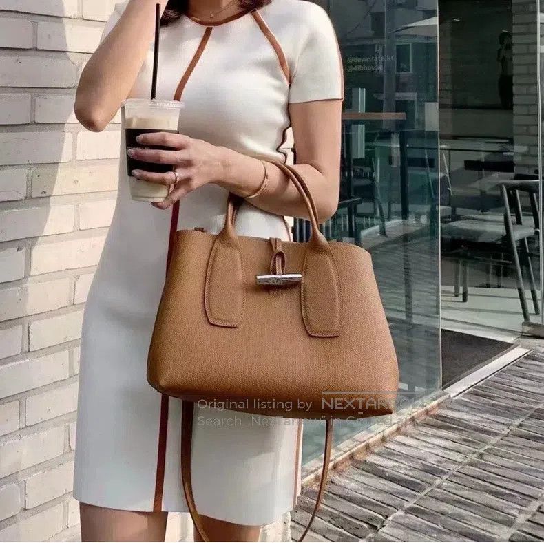 Hermes Hermes White and brown knitted dress Size XXS / US 00 / IT 34 - 8 Thumbnail