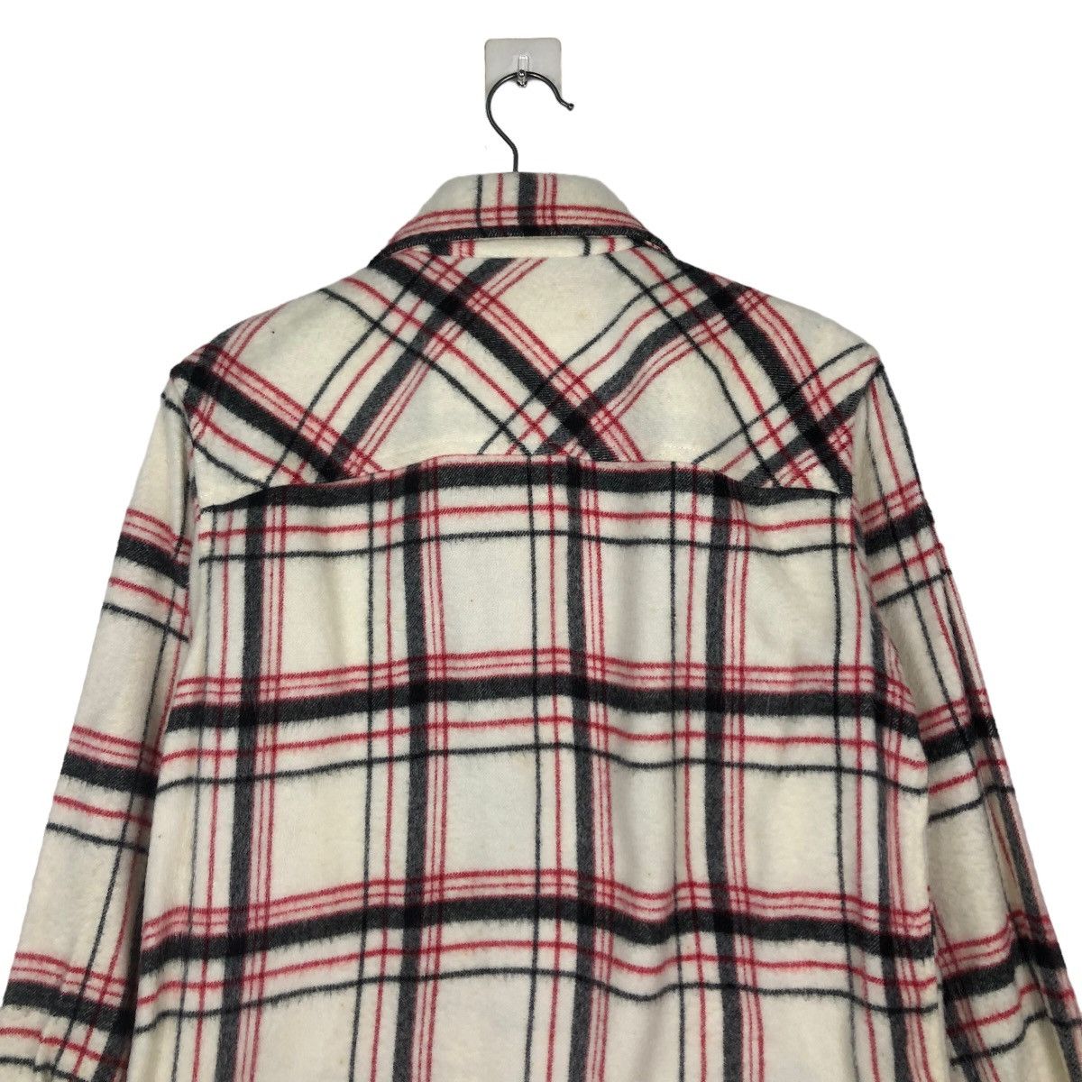 Japanese Brand 🔥Vintage Wool Shirt Flannel Jacket Mozz Tartan Design Size US M / EU 48-50 / 2 - 9 Thumbnail