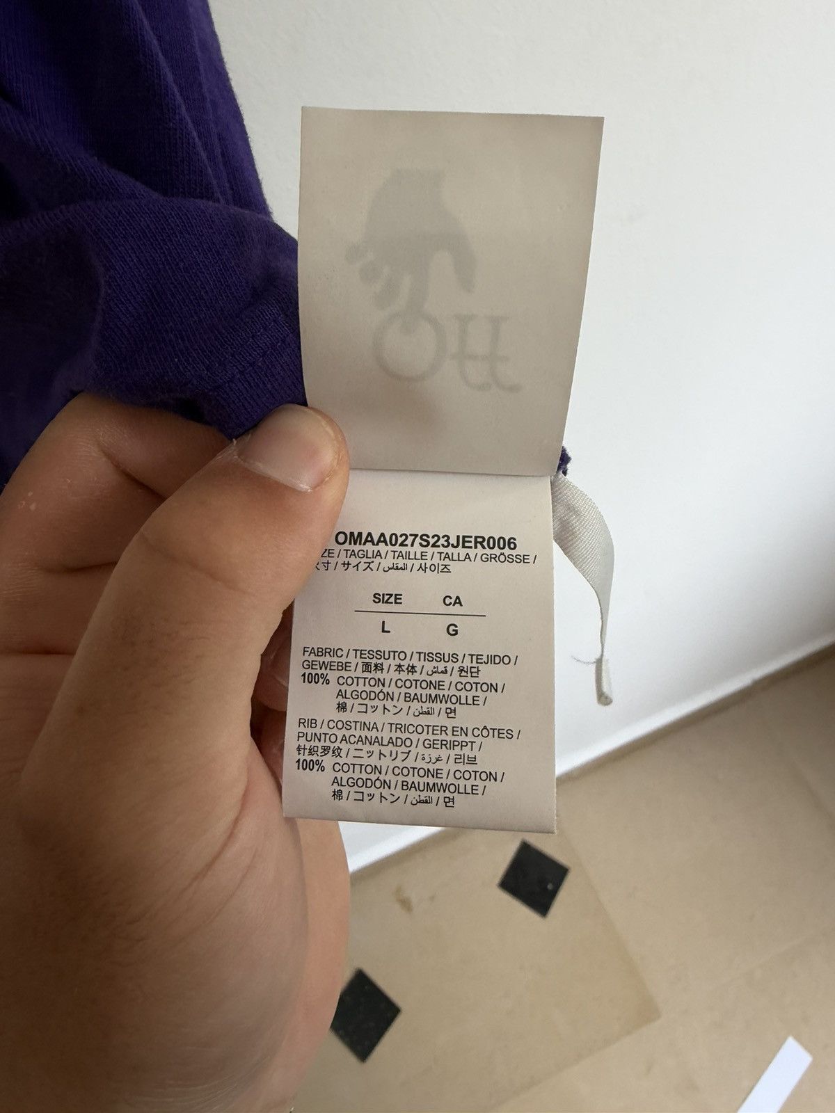 Off-White Off White Opposite Arrow Slim TEE Size US L / EU 52-54 / 3 - 10 Thumbnail