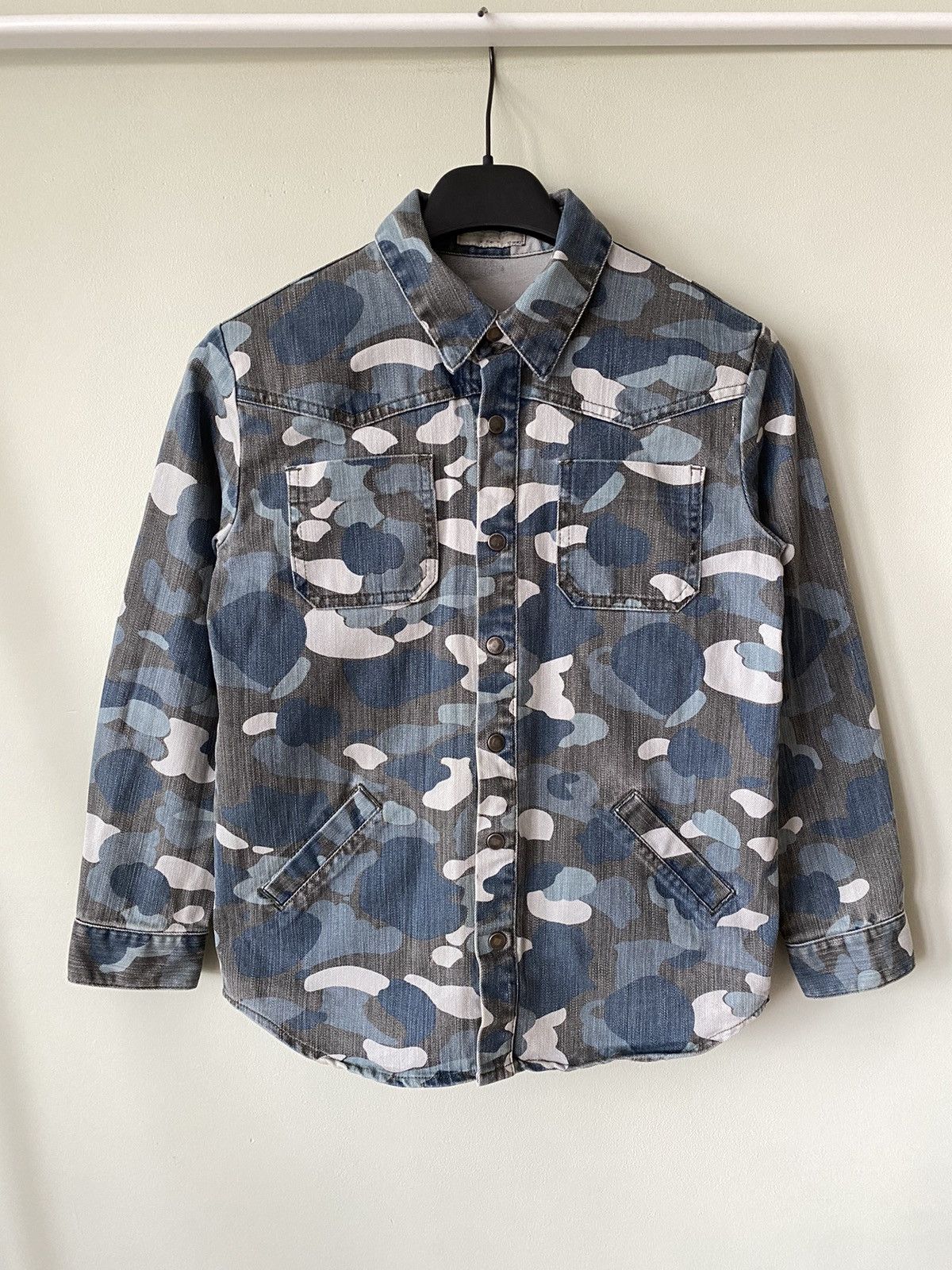 Stella McCartney Stella McCartney Kids children Camo denim jacket Size XXS / US 00 / IT 34 - 1 Thumbnail
