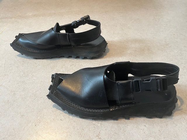 Acne Studios Acne Studios SS20 Crossover Leather Sandals Size US 10 / EU 43 - 3 Thumbnail