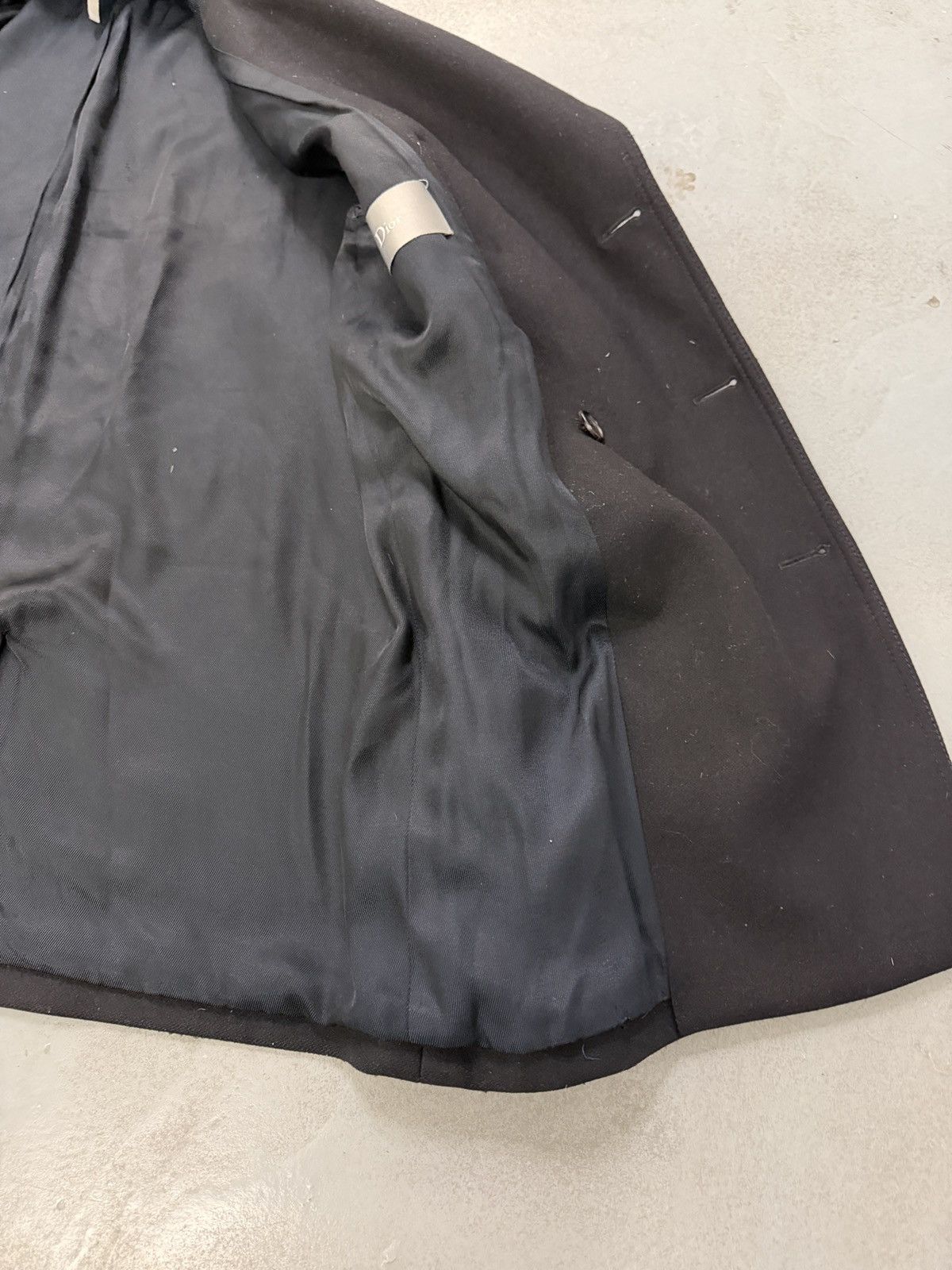 Dior Dior Homme Wool Double Breasted Peacoat Size US XL / EU 56 / 4 - 15 Thumbnail