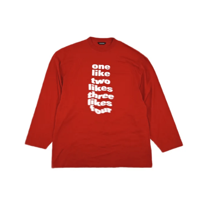 Balenciaga Balenciaga Oversized Long-Sleeve T-Shirt Size US M / EU 48-50 / 2 - 1 Thumbnail