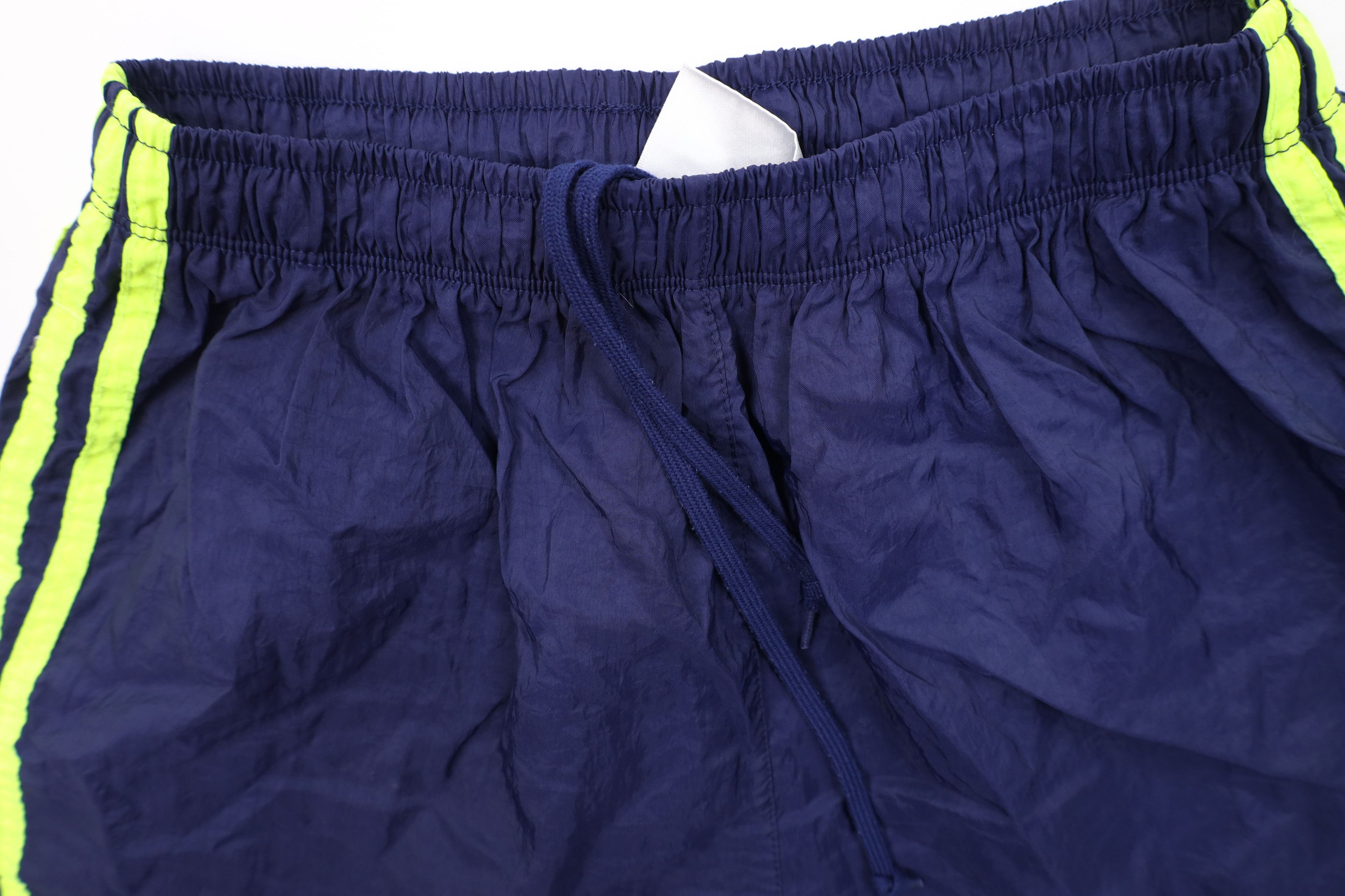 Adidas Vintage 90s Adidas Running Jogging Soccer Shorts Nylon Blue Size US 32 / EU 48 - 7 Thumbnail