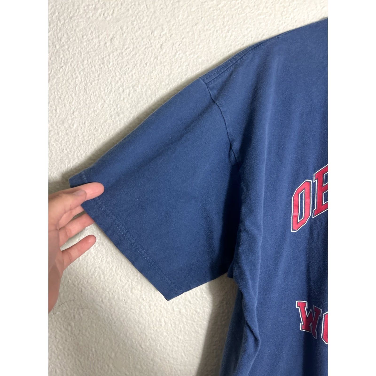 Obey OBEY Posse Worldwide Mens XL Short Sleeve Cotton Blue T Shirt Size US XL / EU 56 / 4 - 2 Thumbnail