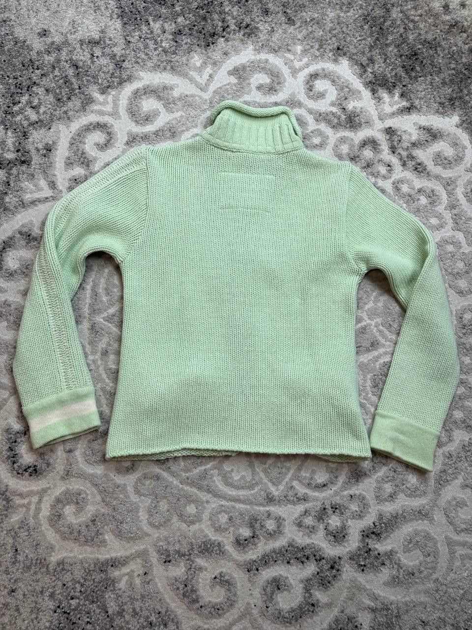 Vintage Hell is for Heroes Virgin Wool Zip Cardigan / Made in Italy Size M / US 6-8 / IT 42-44 - 5 Thumbnail